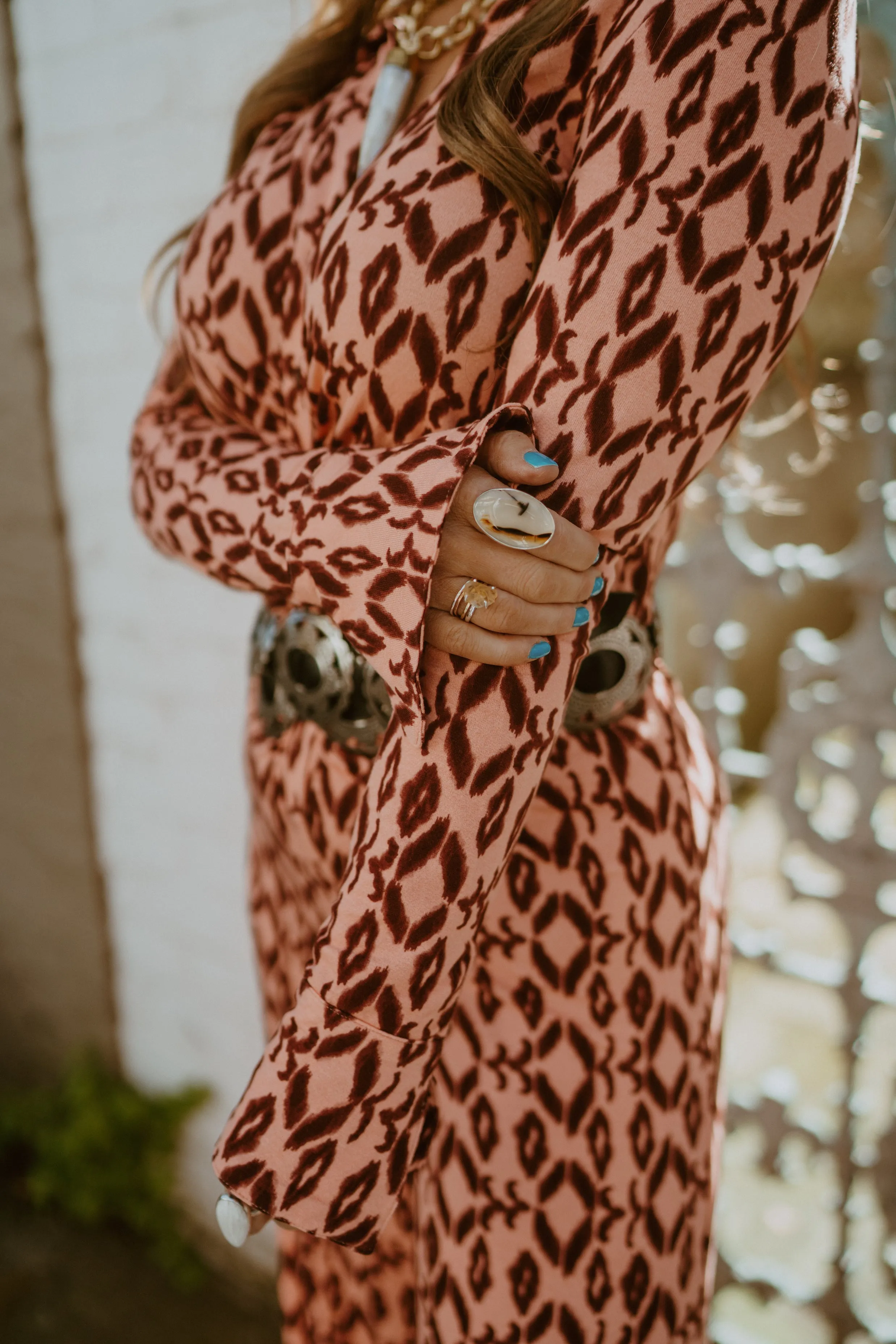 Boston Ring | Montana Agate sold by Goldie Lew product image thumbnail 2