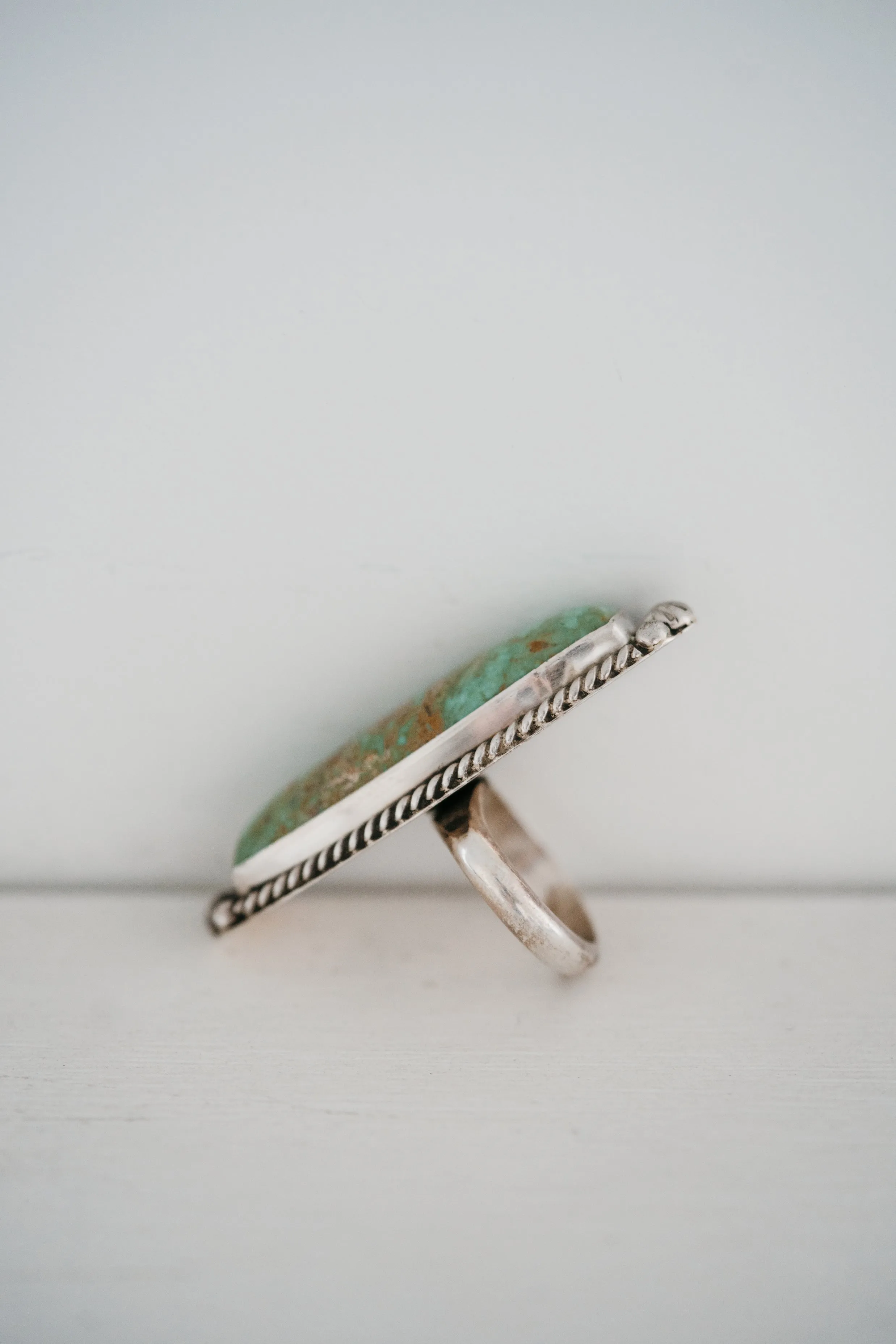 Ramones Ring | #2 | Green Turquoise sold by Goldie Lew product image thumbnail 3