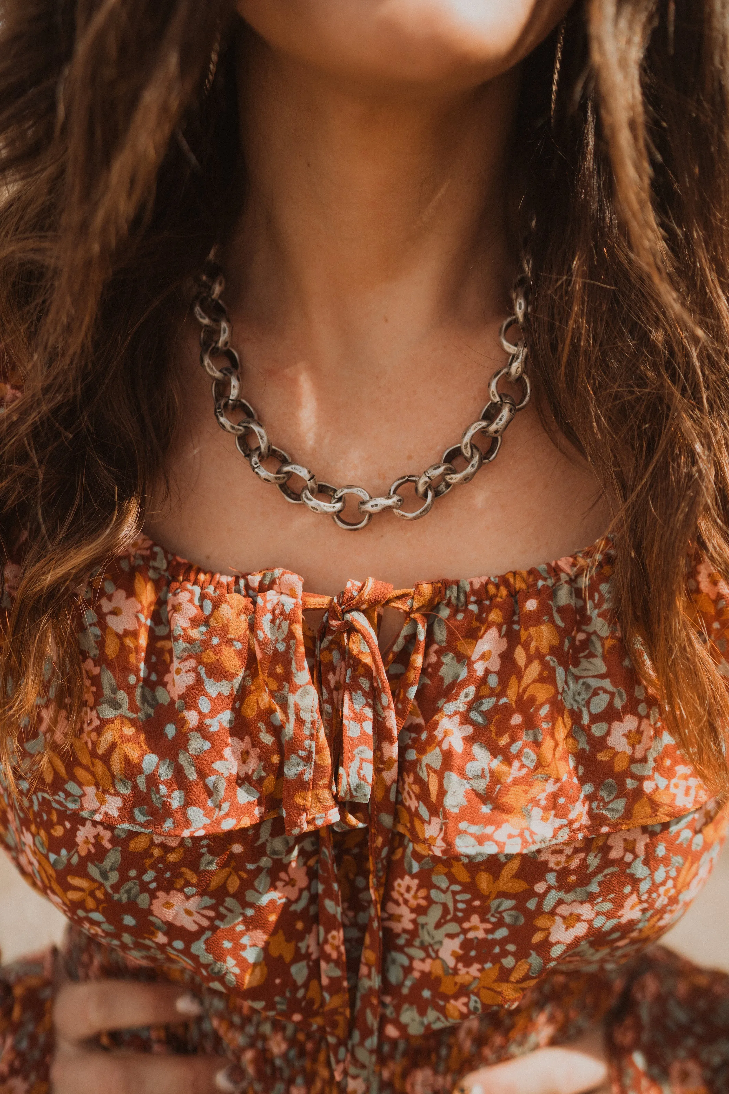 Chunky Silver Choker | #2 sold by Goldie Lew product image thumbnail 4