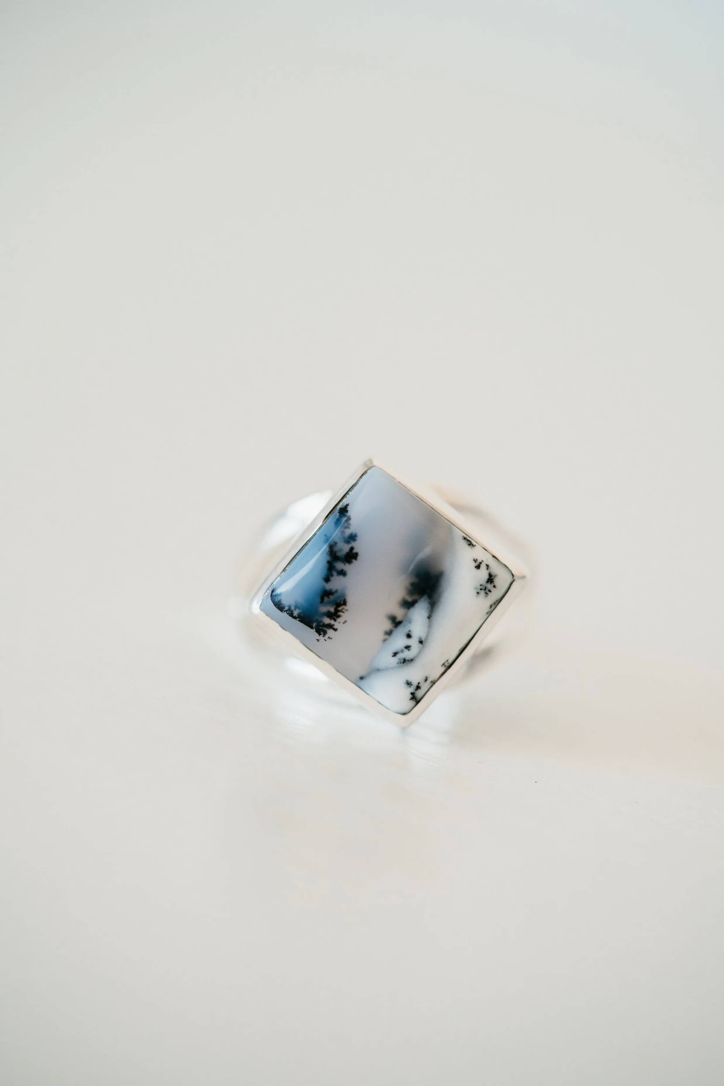 Nella Ring | Dendritic Opal sold by Goldie Lew