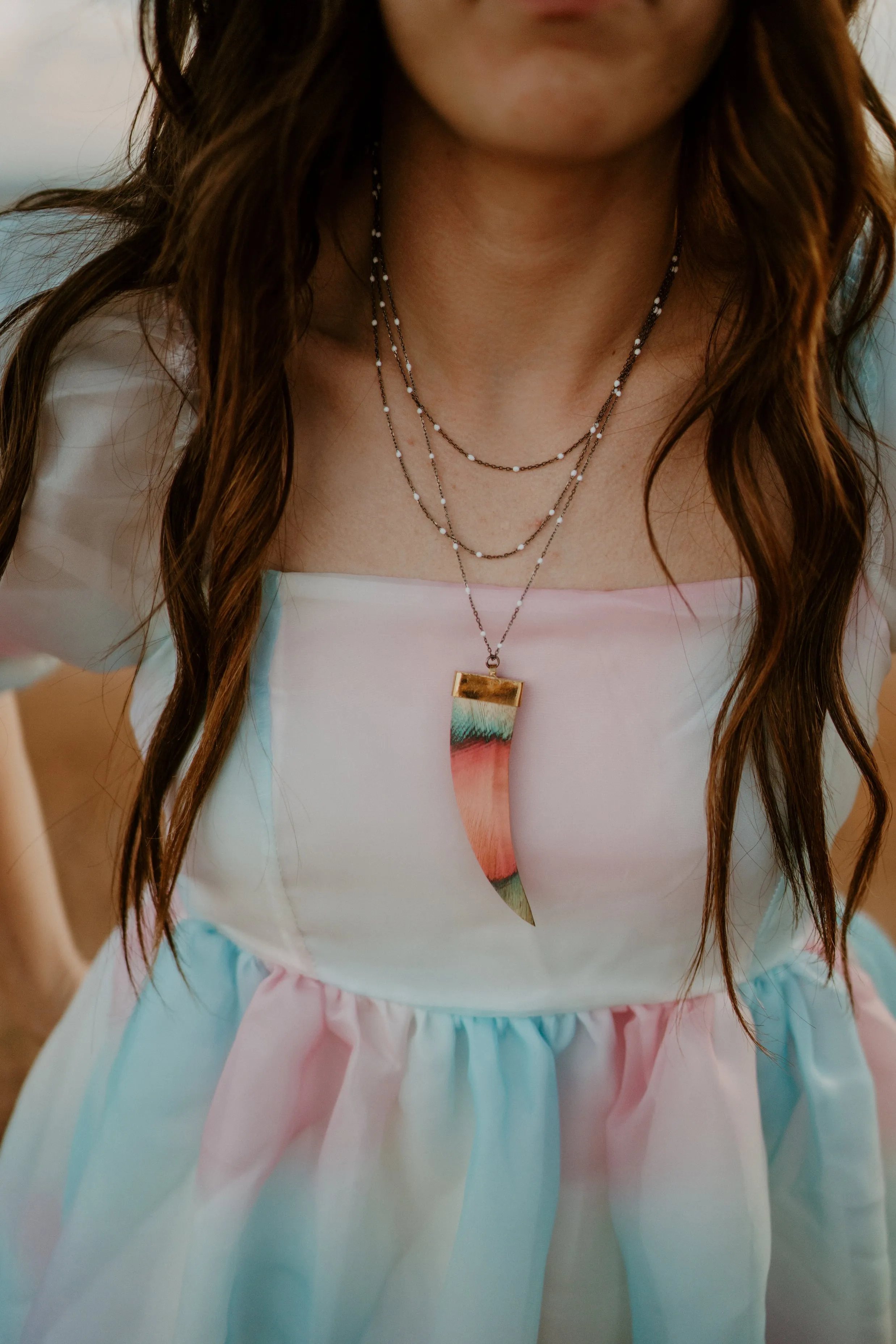 Birthday Fun Necklace sold by Goldie Lew