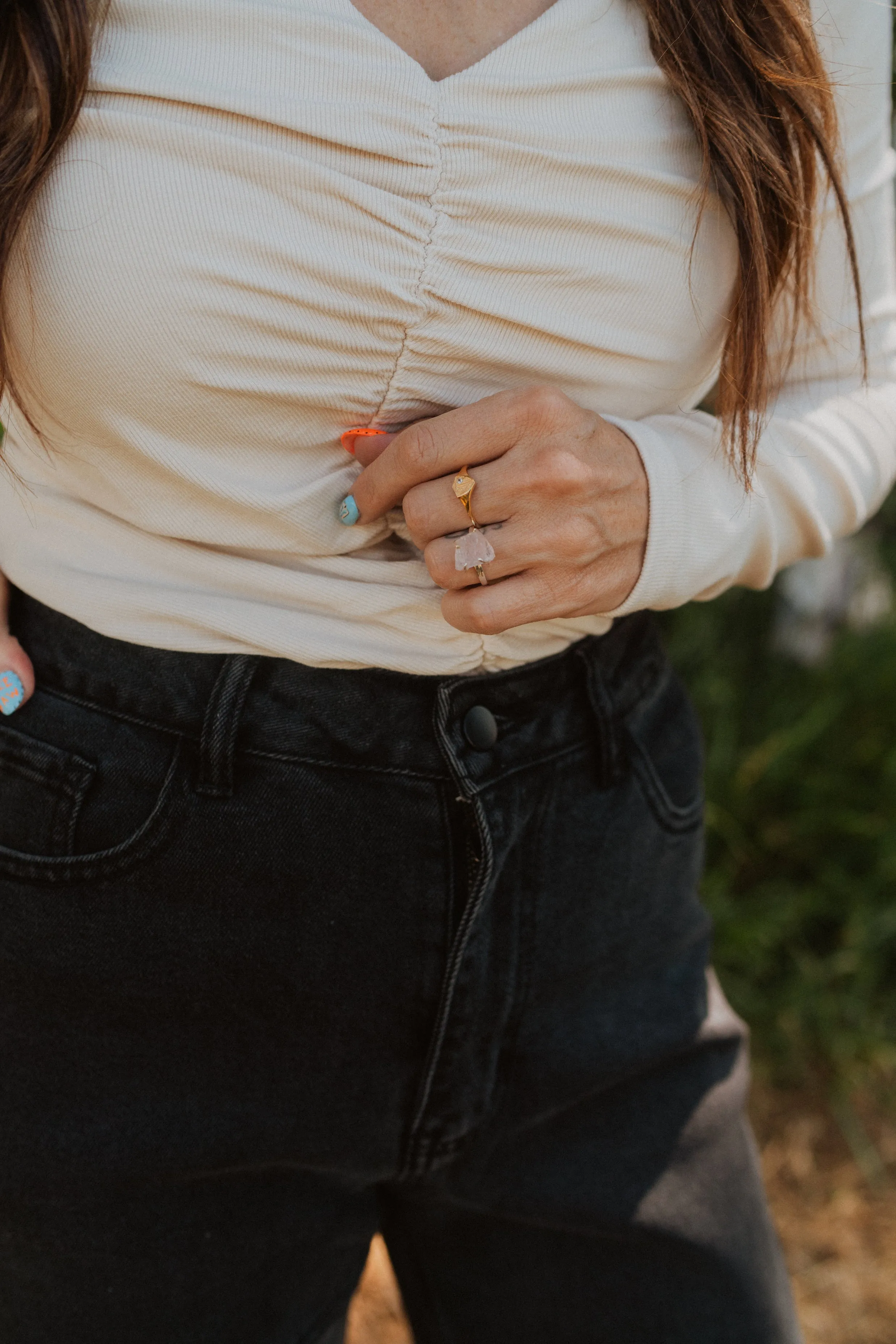 CTR Ring | Gold sold by Goldie Lew product image thumbnail 5