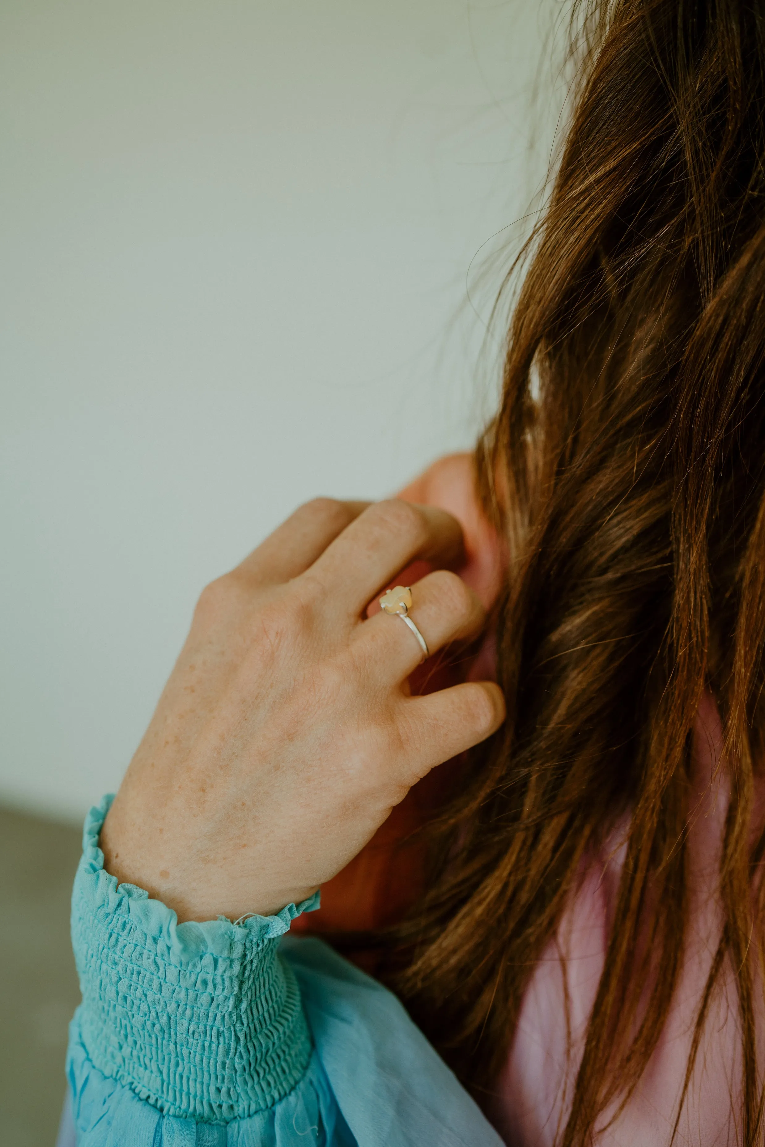 Elsa Ring | Small | Ethiopian Opal sold by Goldie Lew product image thumbnail 3