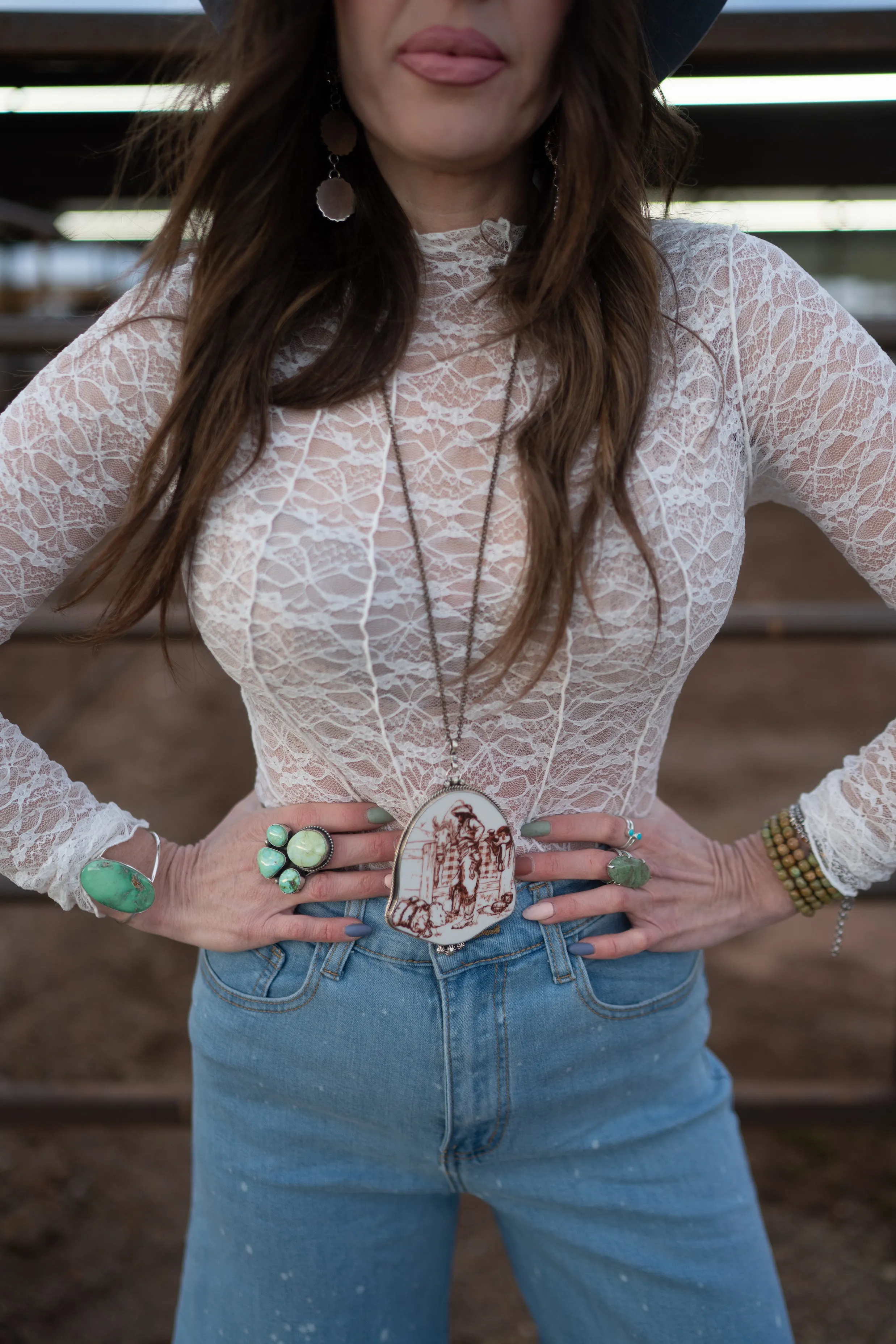 Zana Lace Top sold by Goldie Lew product image thumbnail 3