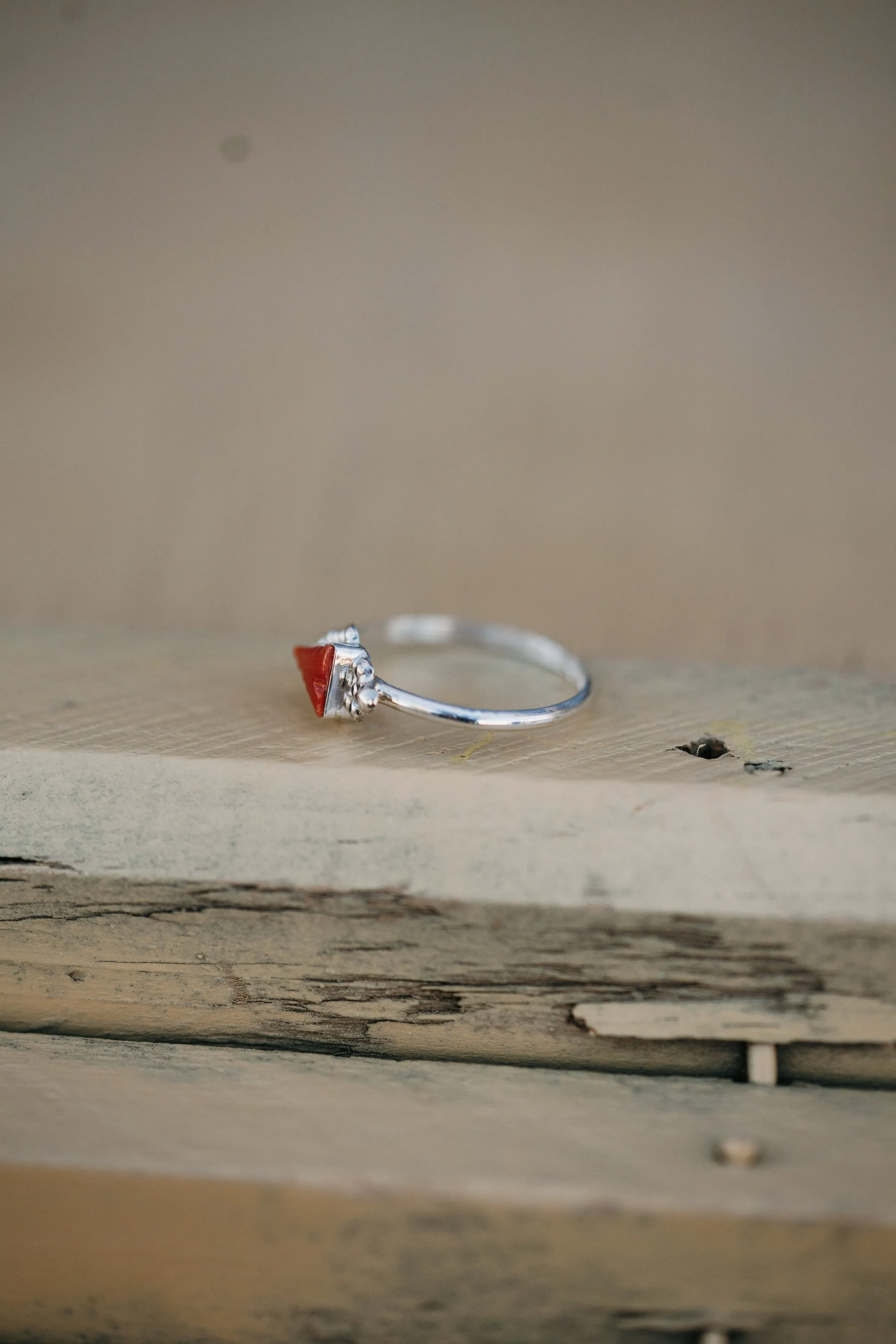 Roma Ring | Triangle sold by Goldie Lew product image thumbnail 3