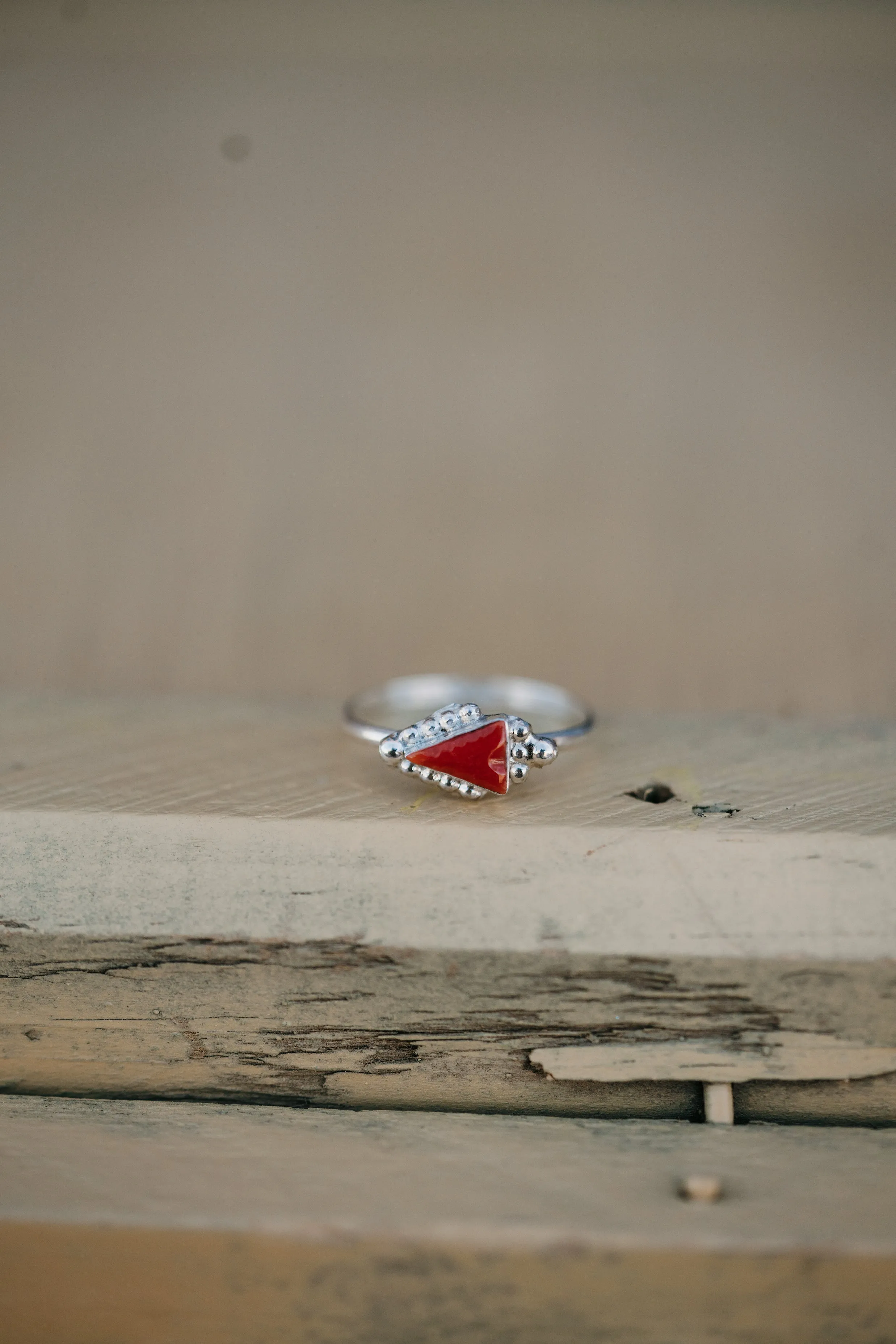 Roma Ring | Triangle sold by Goldie Lew product image thumbnail 2