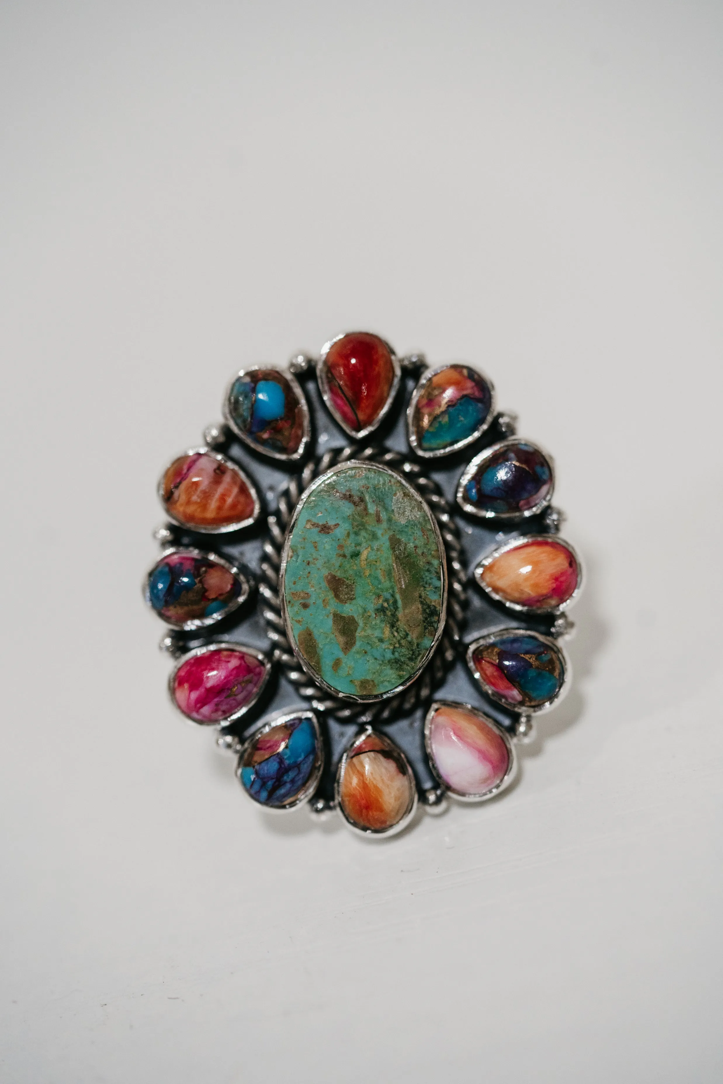Mella Ring | Turquoise sold by Goldie Lew product image thumbnail 4