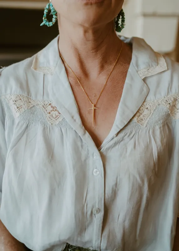 North Necklace | Small - FINAL SALE sold by Goldie Lew