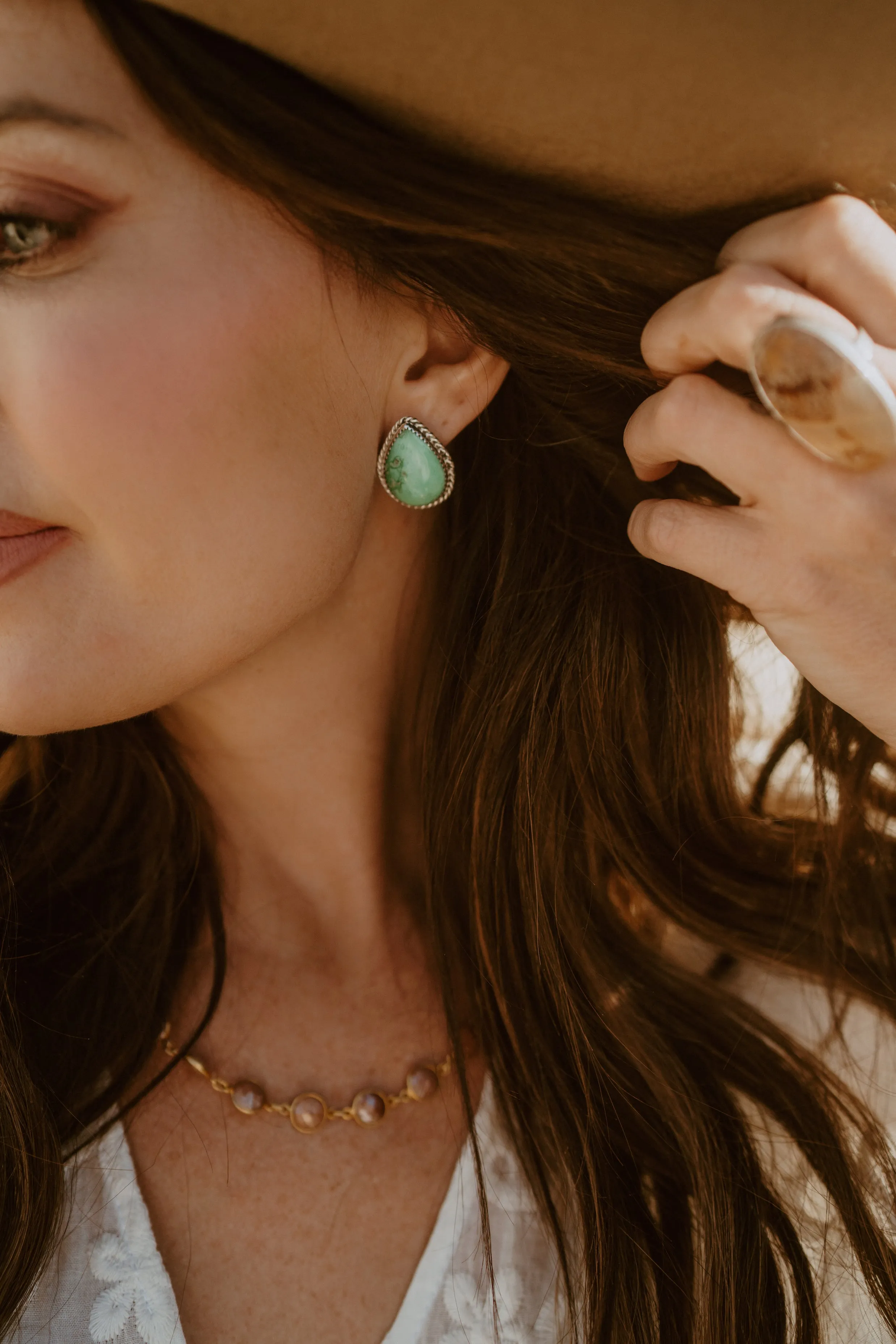 Hadley Earrings sold by Goldie Lew