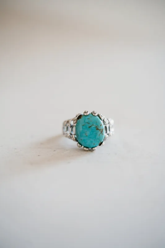 Ripley Ring | Turquoise sold by Goldie Lew