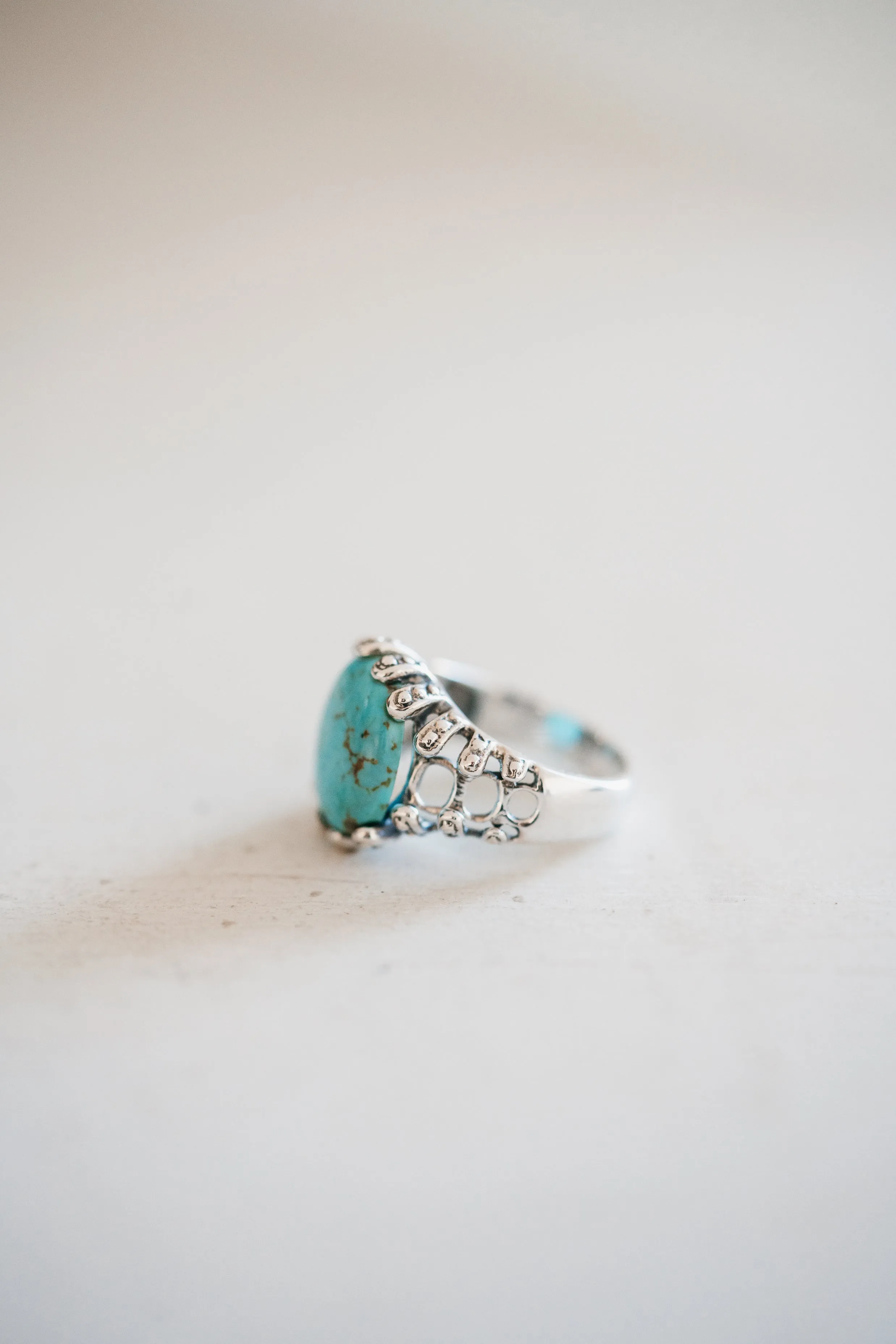 Ripley Ring | Turquoise sold by Goldie Lew product image thumbnail 2