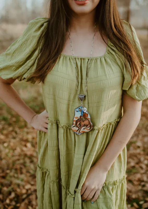 Blazin' Buckaroo Necklace sold by Goldie Lew