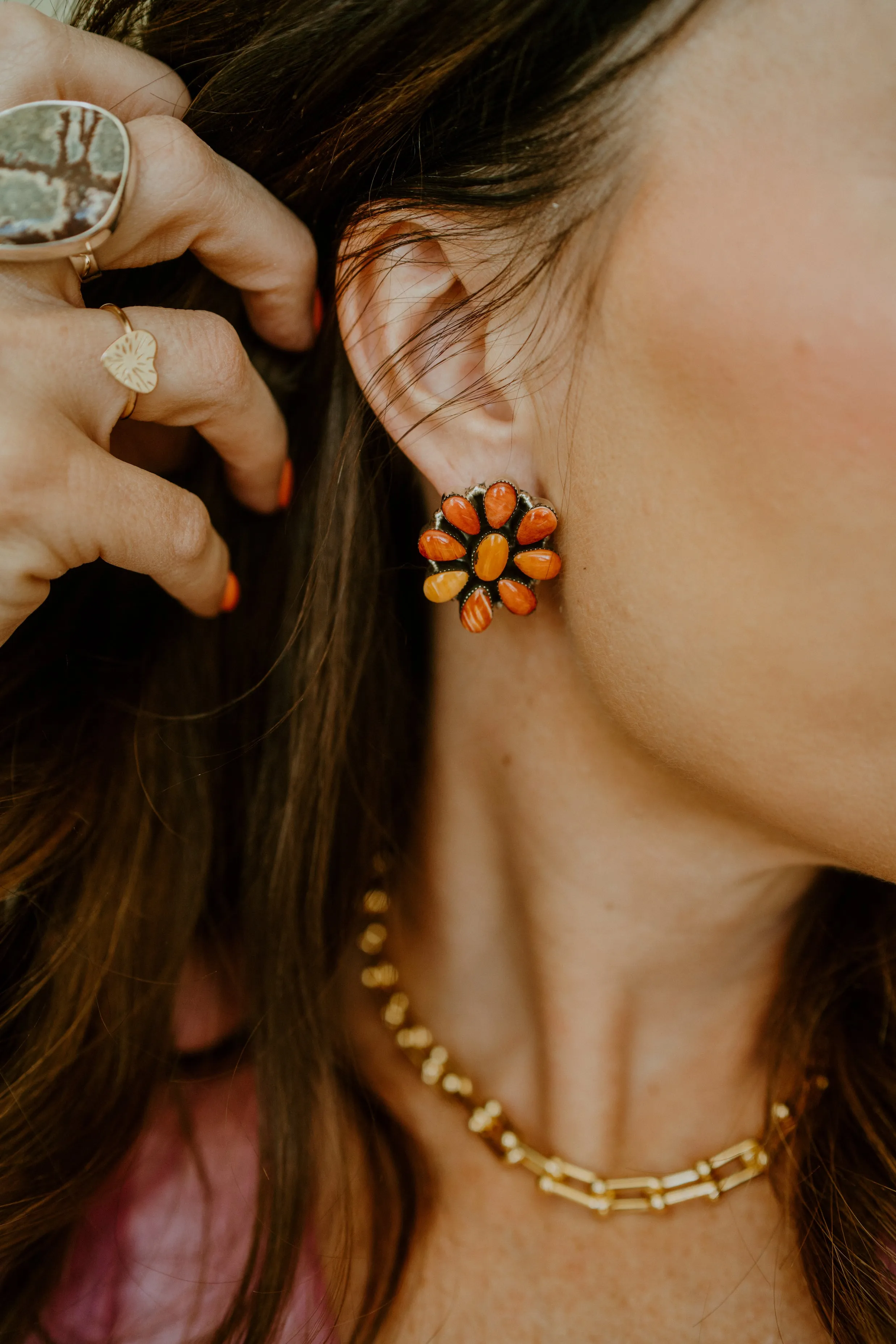 Hollis Earrings - FINAL SALE sold by Goldie Lew product image thumbnail 4