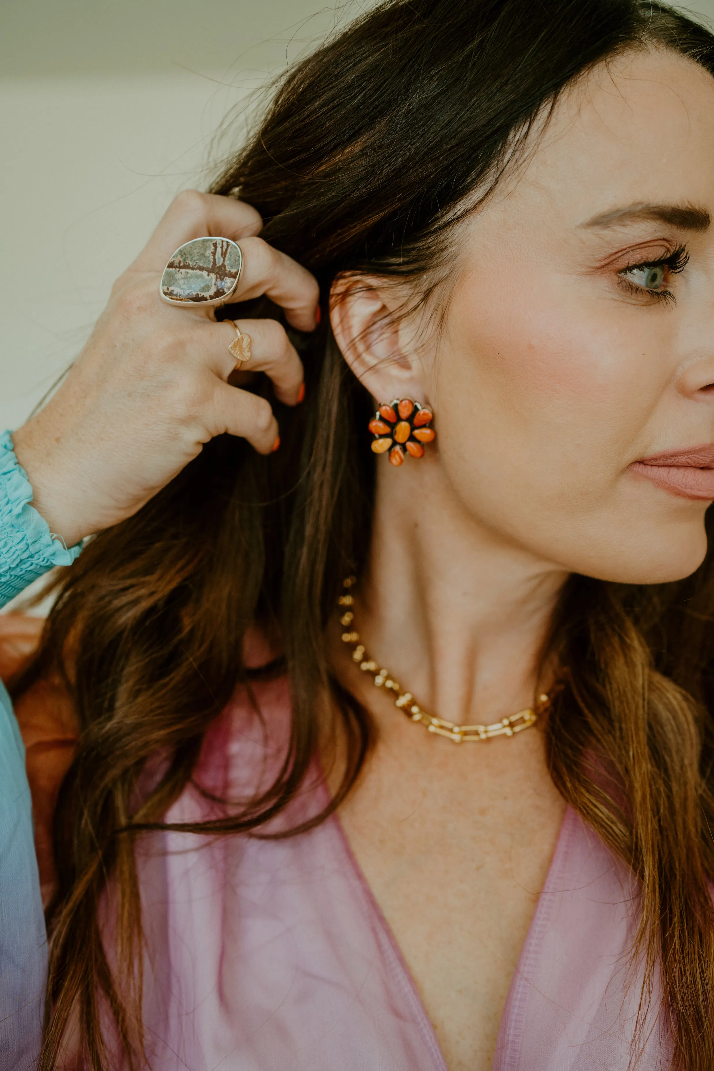 Hollis Earrings - FINAL SALE sold by Goldie Lew product image thumbnail 2