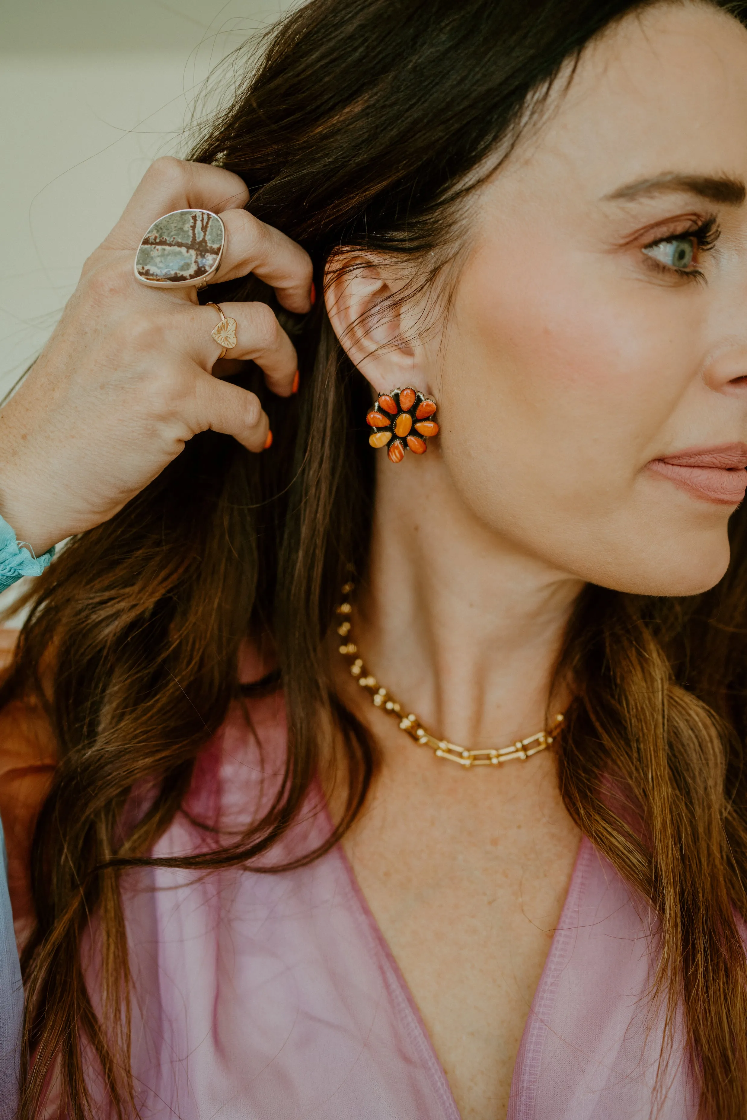 Hollis Earrings - FINAL SALE sold by Goldie Lew product image thumbnail 3