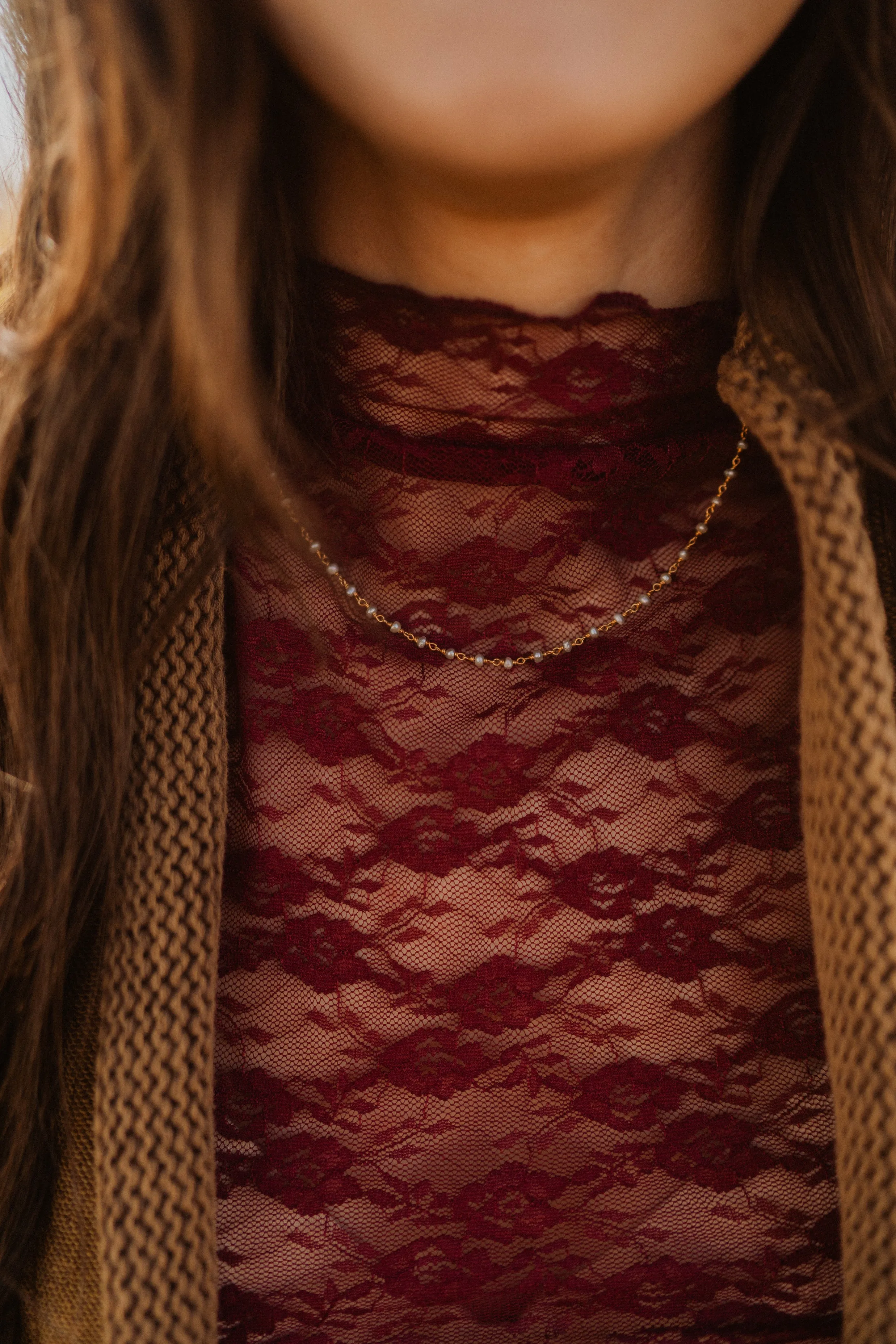 Violet Necklace sold by Goldie Lew product image thumbnail 3