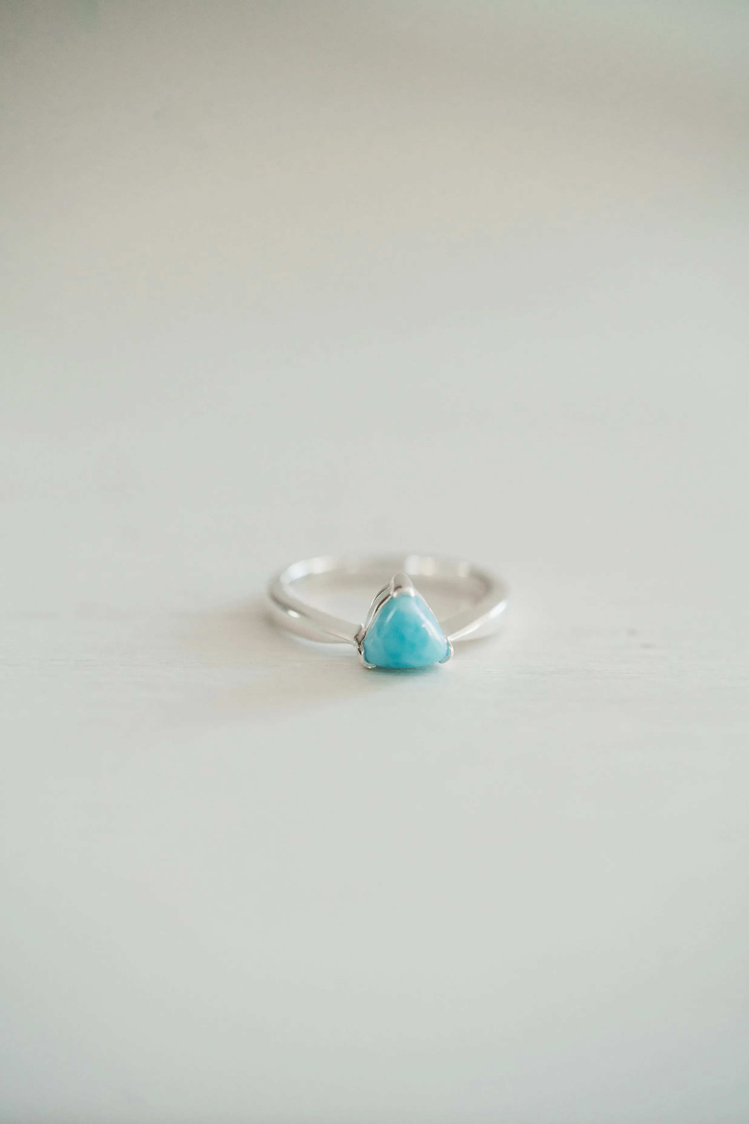 Klarissa Ring | Larimar sold by Goldie Lew