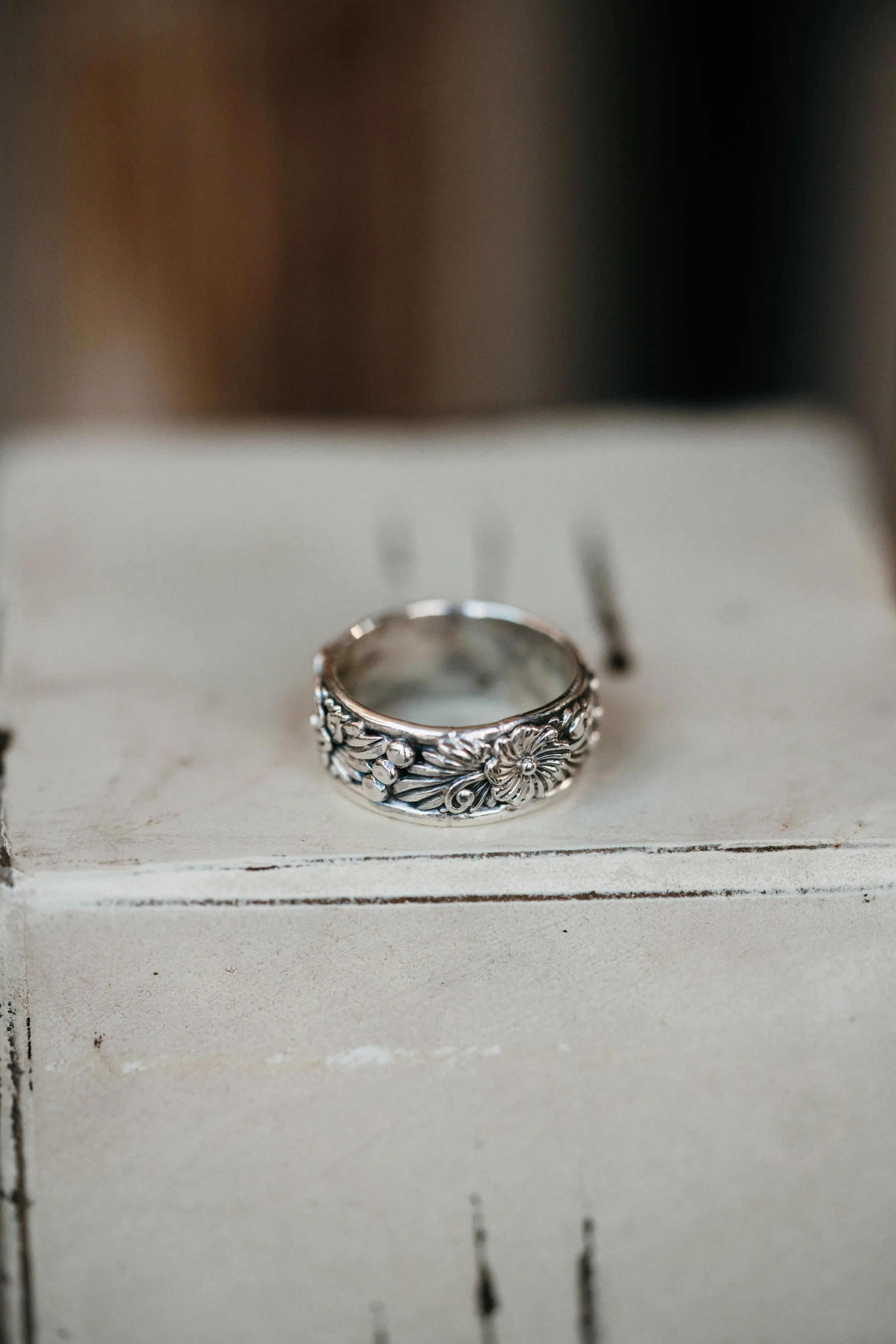 Flora Ring | Silver sold by Goldie Lew product image thumbnail 2