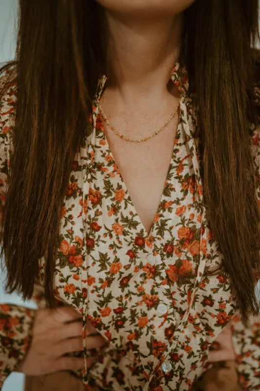 Mae Necklace | Opal sold by Goldie Lew