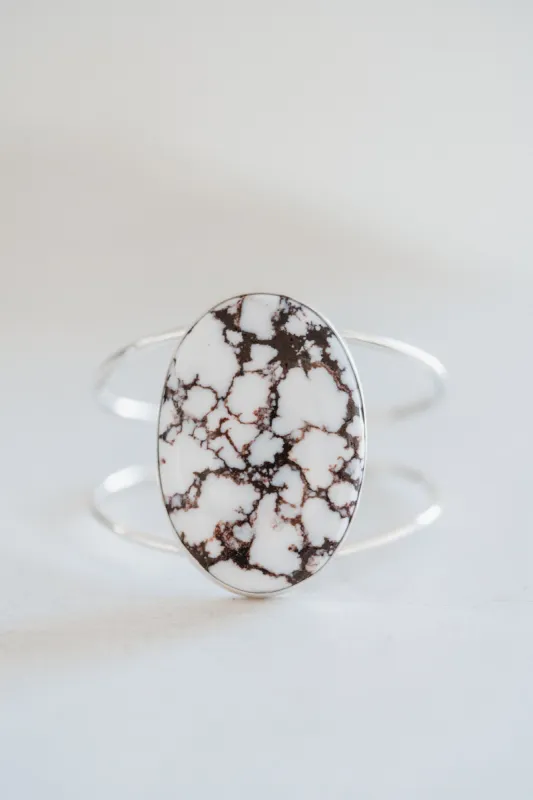 Bronco Cuff | Wild Horse Jasper sold by Goldie Lew