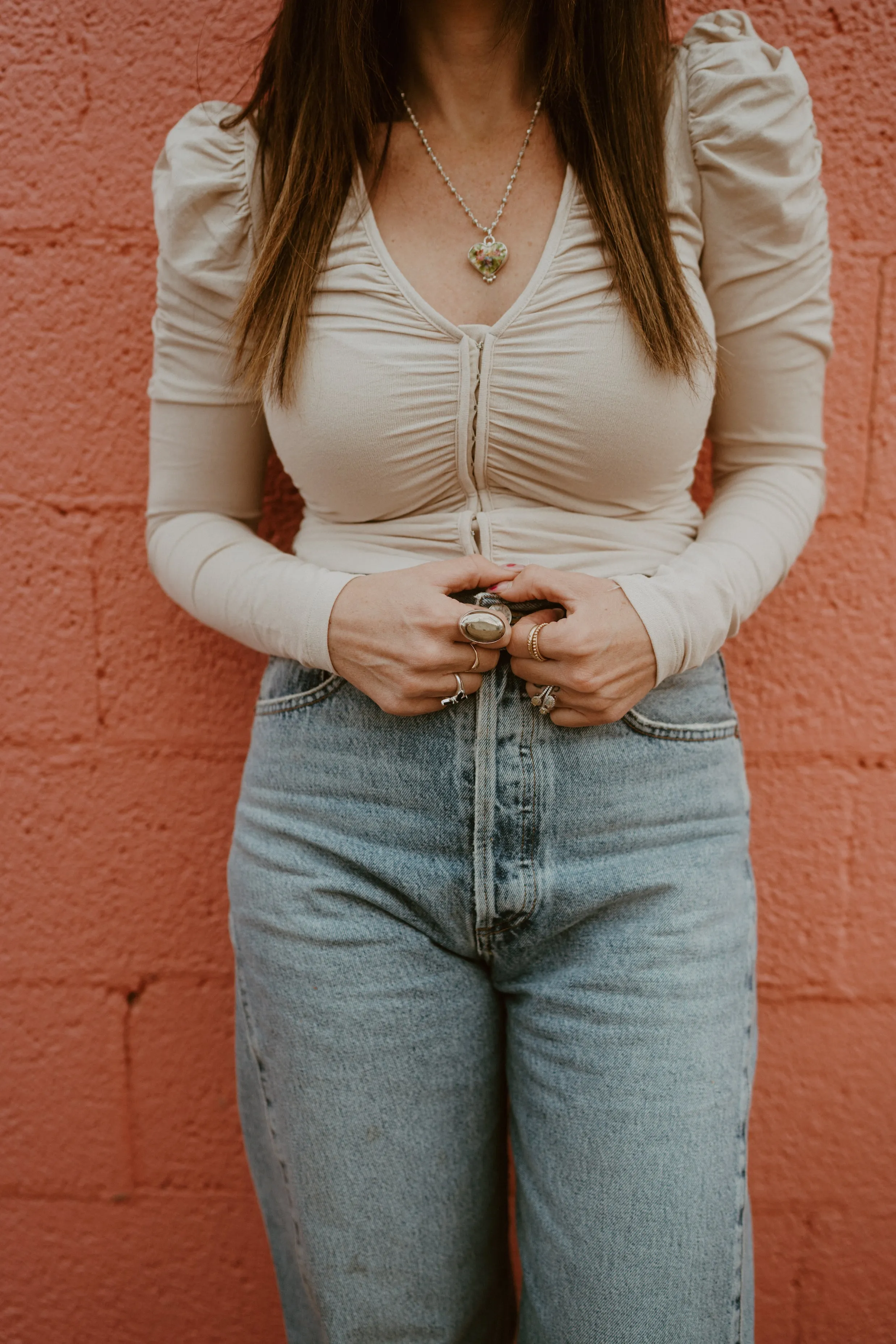 Oakland Ring | Druzy Pyrite sold by Goldie Lew product image thumbnail 5