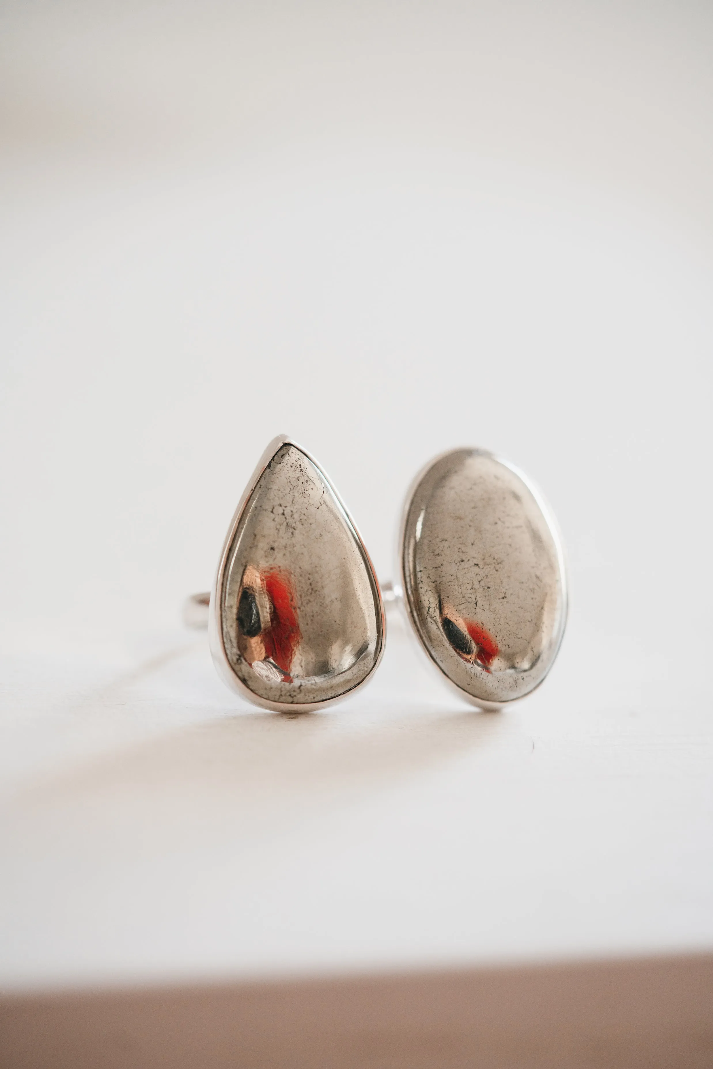 Oakland Ring | Druzy Pyrite sold by Goldie Lew