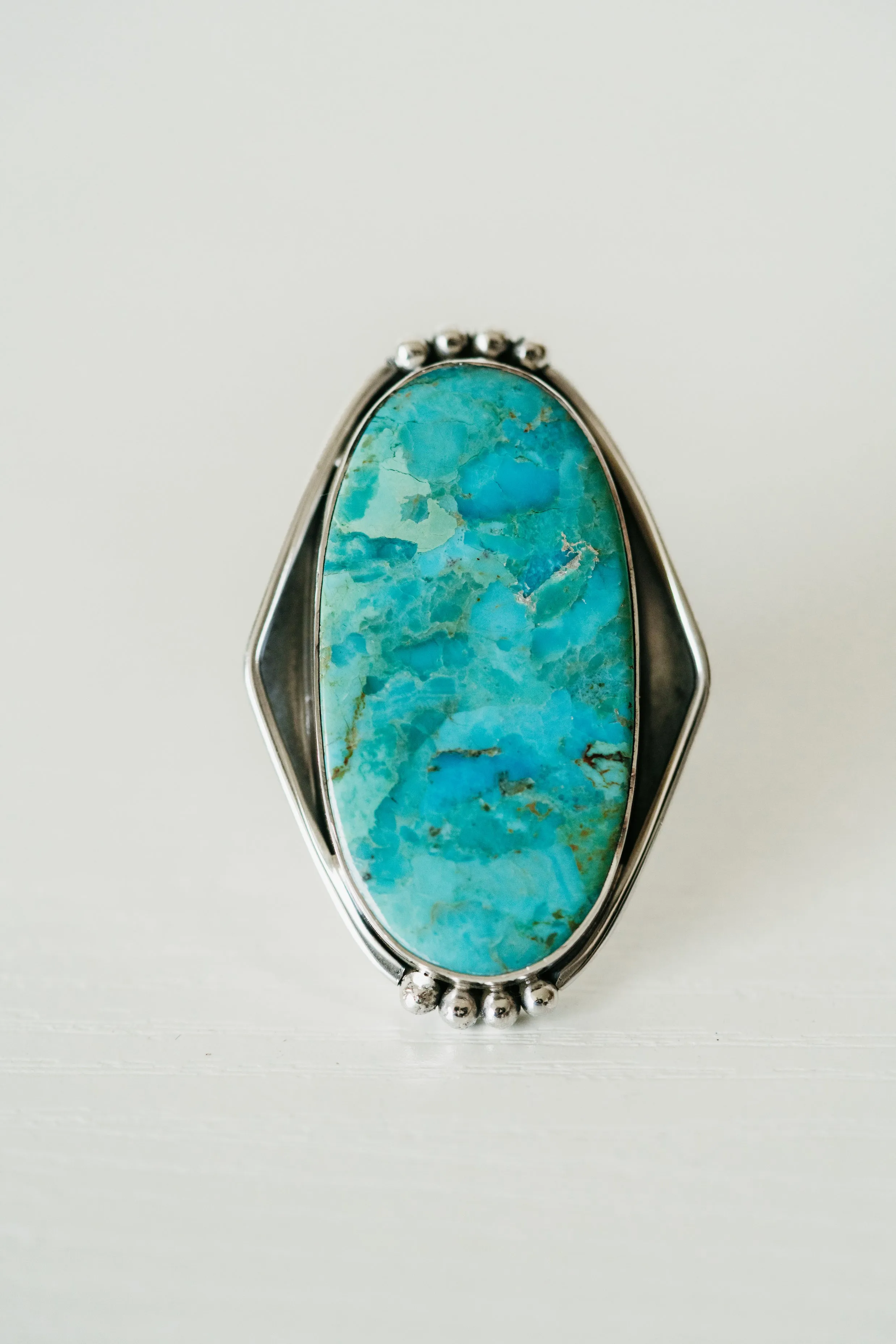 Jenni Kait Ring | Turquoise sold by Goldie Lew product image thumbnail 3