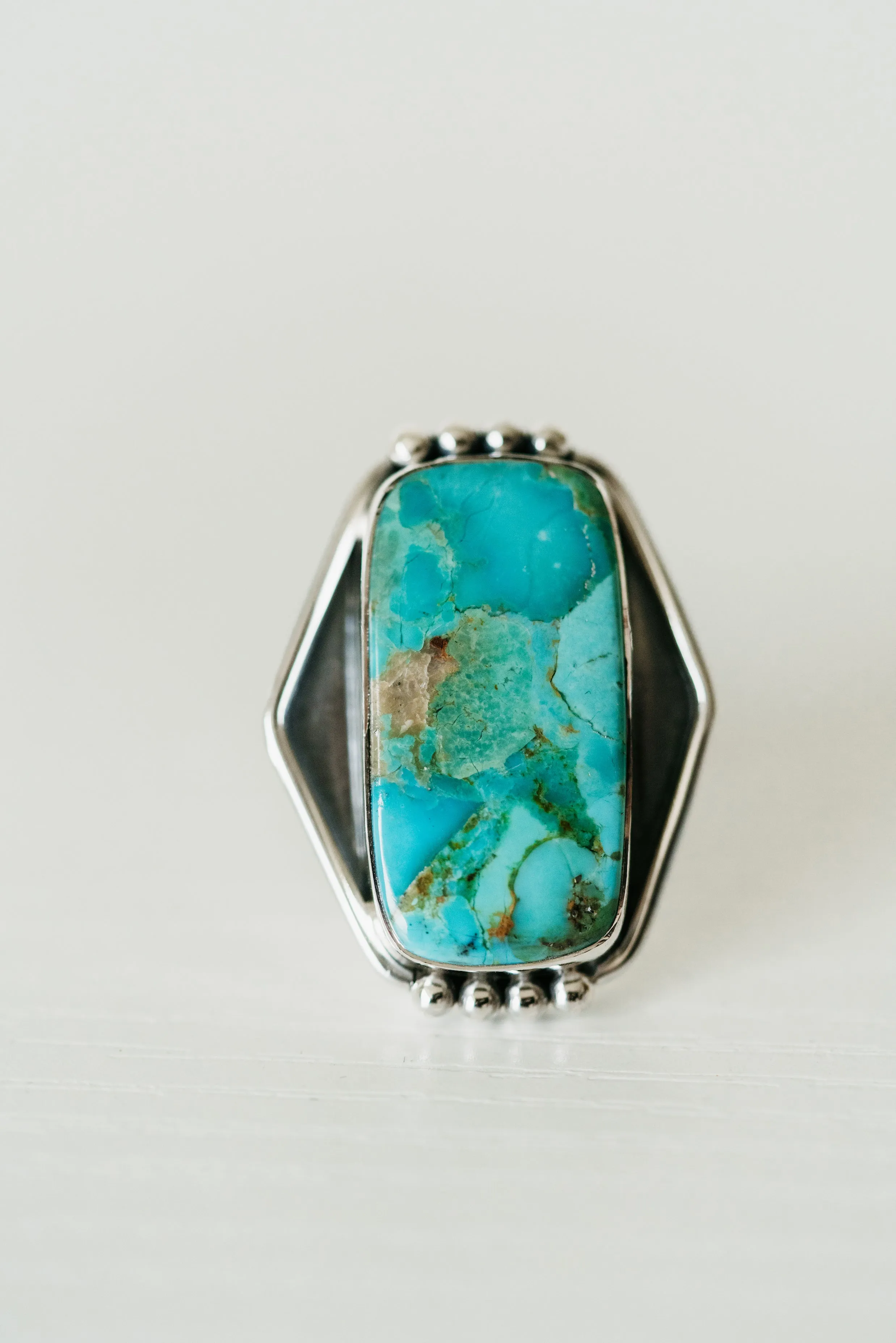 Jenni Kait Ring | Turquoise sold by Goldie Lew product image thumbnail 2