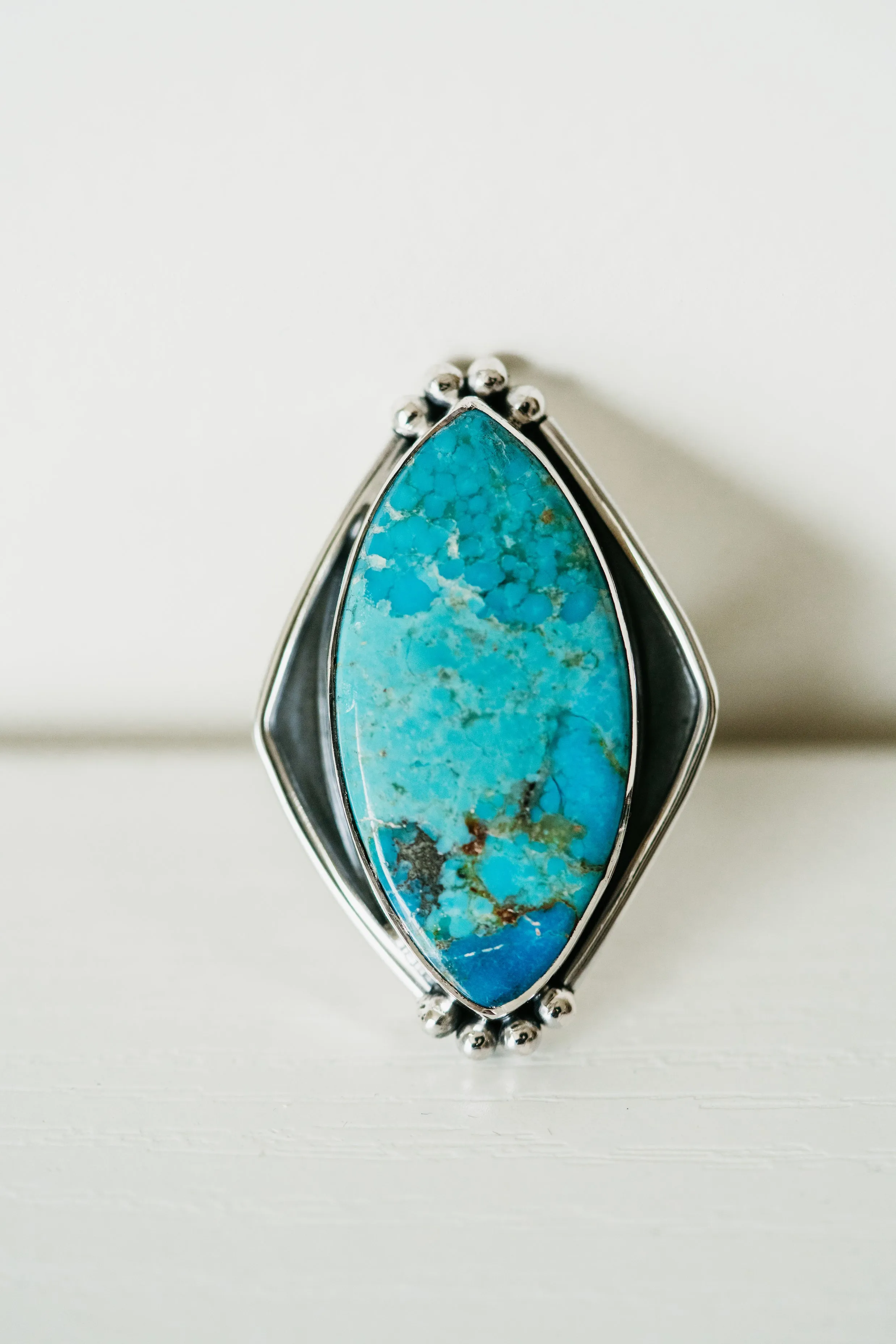 Jenni Kait Ring | Turquoise sold by Goldie Lew product image thumbnail 4