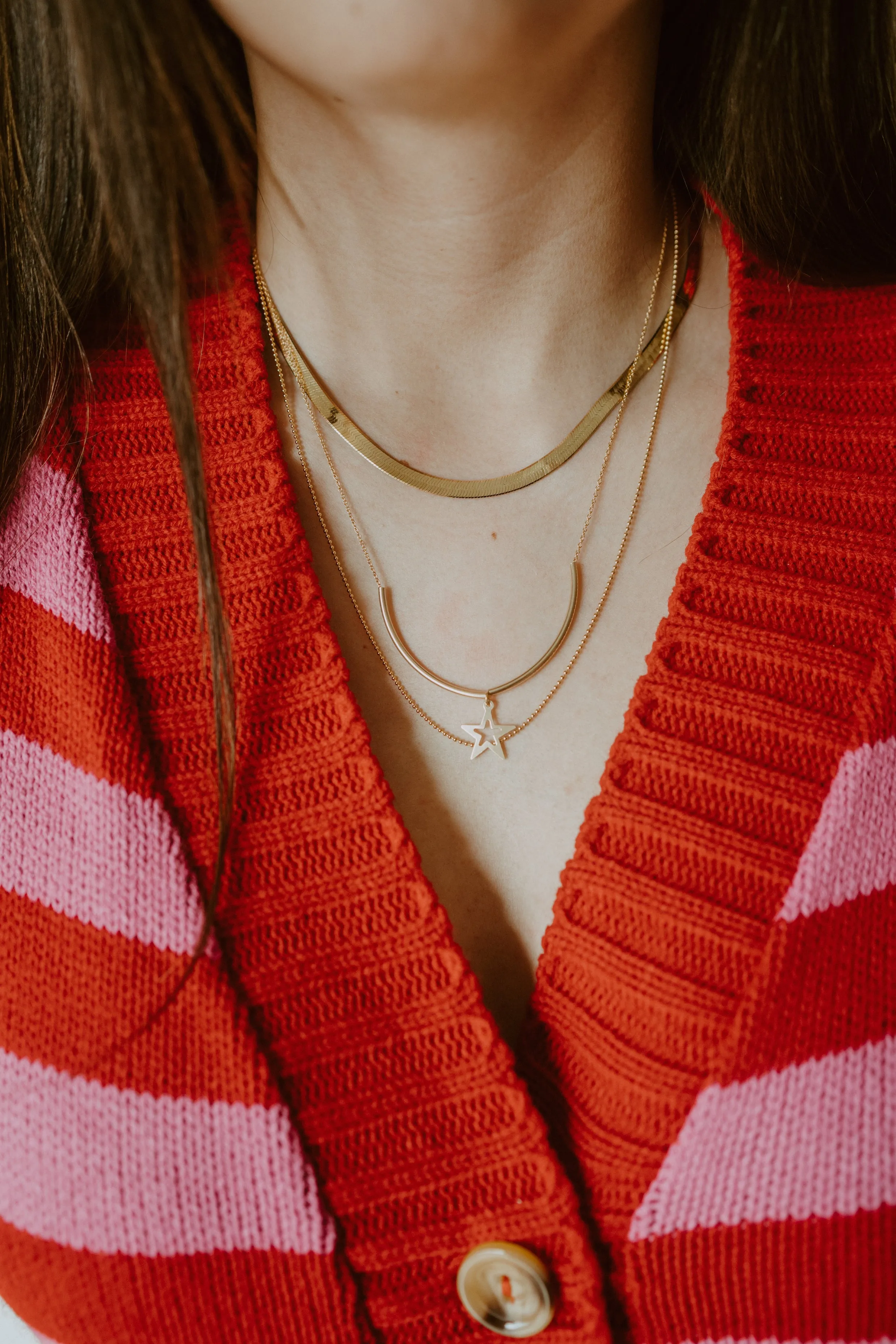 Gold Necklace Set #21 - FINAL SALE sold by Goldie Lew