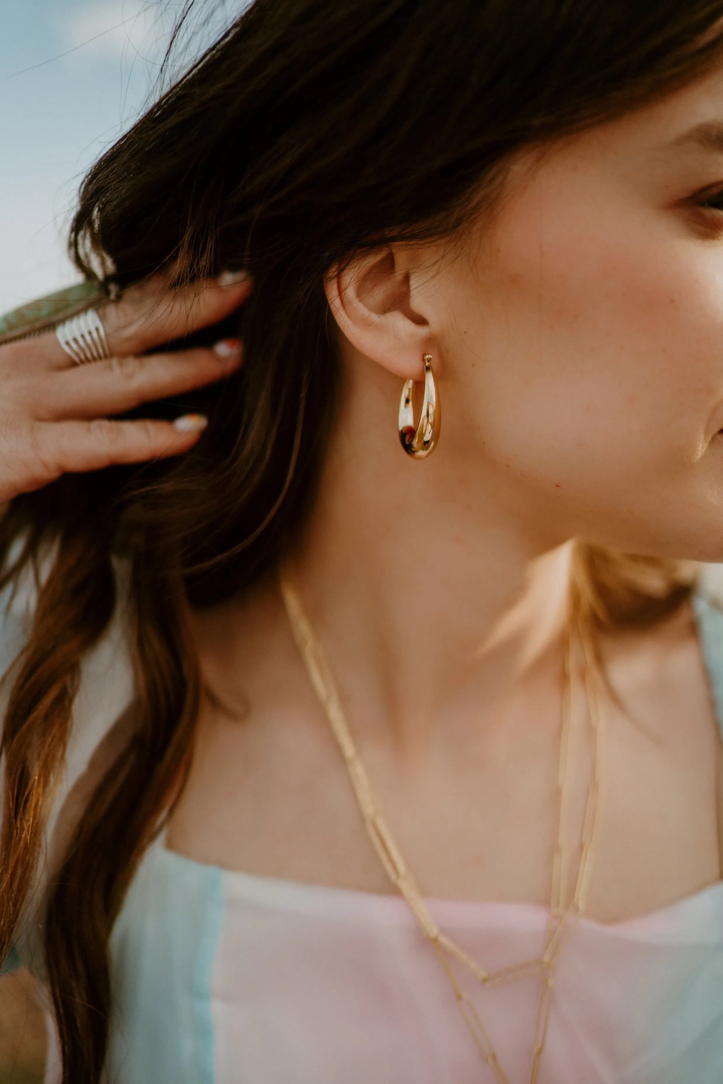 Carmel Earrings sold by Goldie Lew product image thumbnail 2