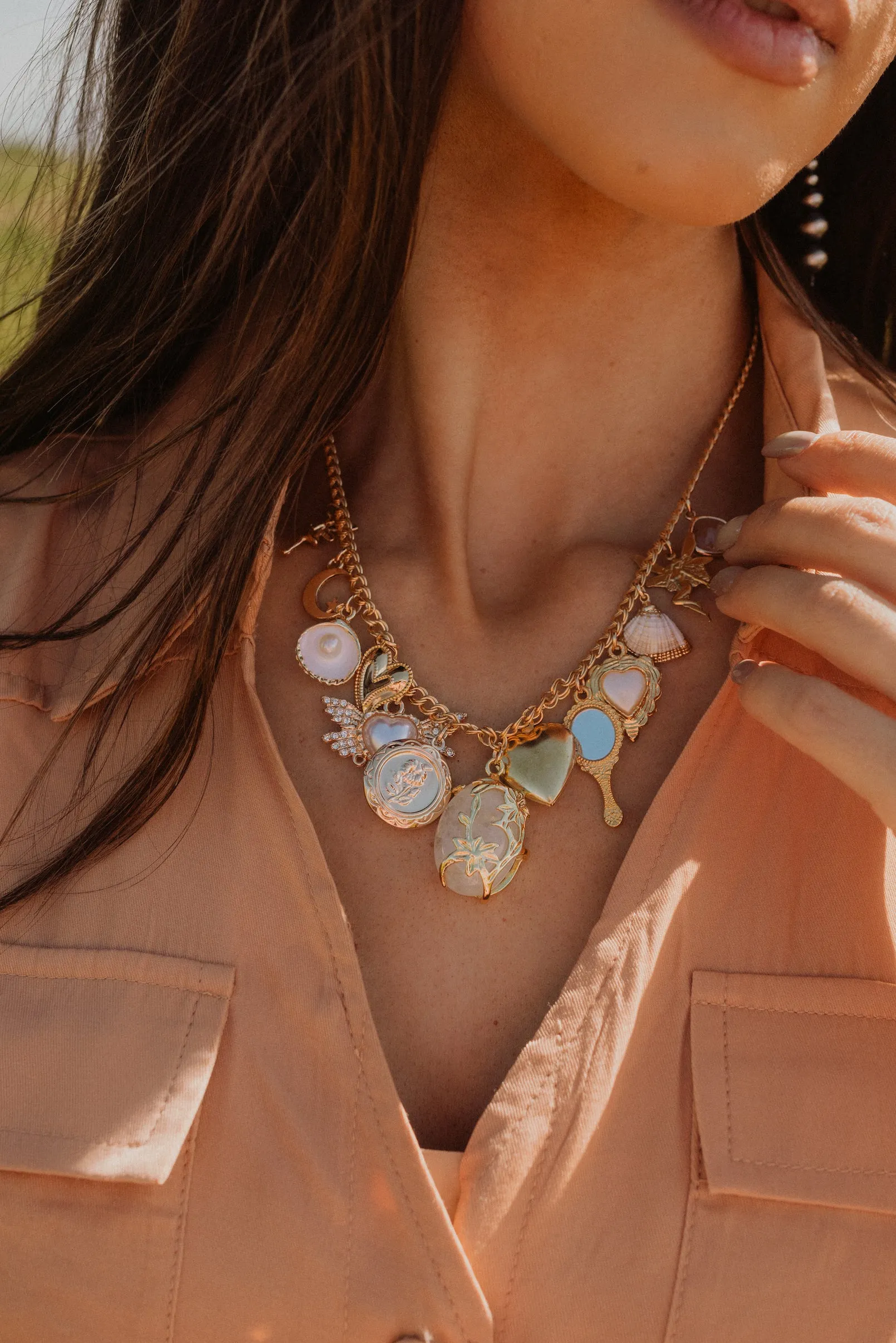 Fairytale Charm Necklace sold by Goldie Lew product image thumbnail 3