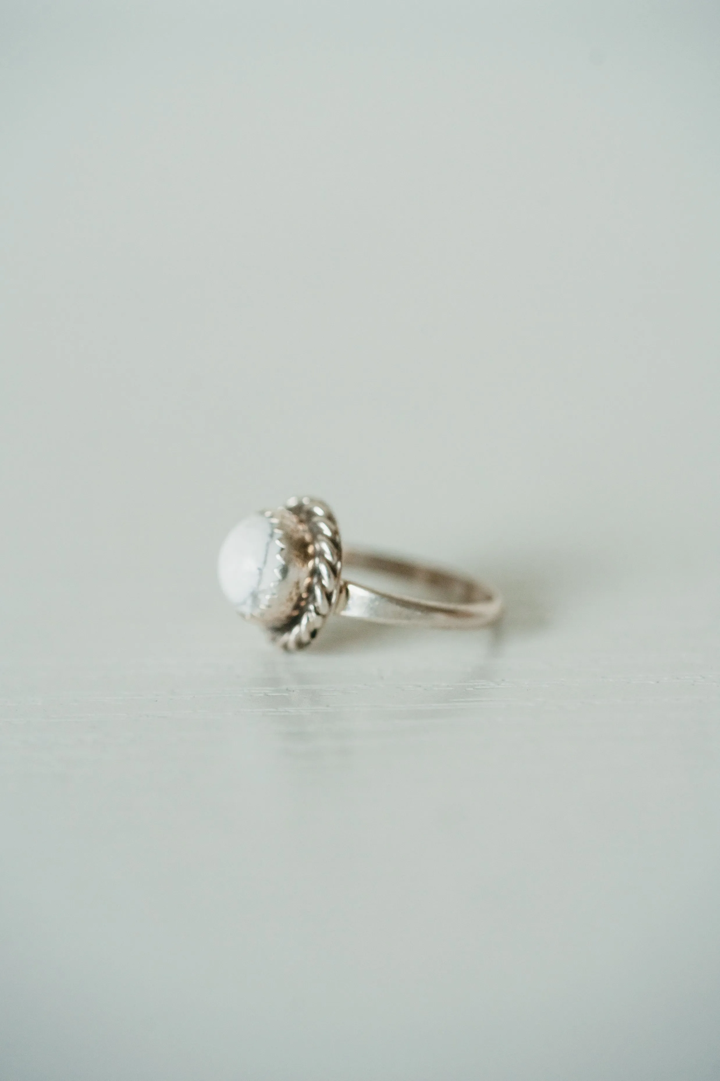 Becca Ring | Howlite sold by Goldie Lew product image thumbnail 3