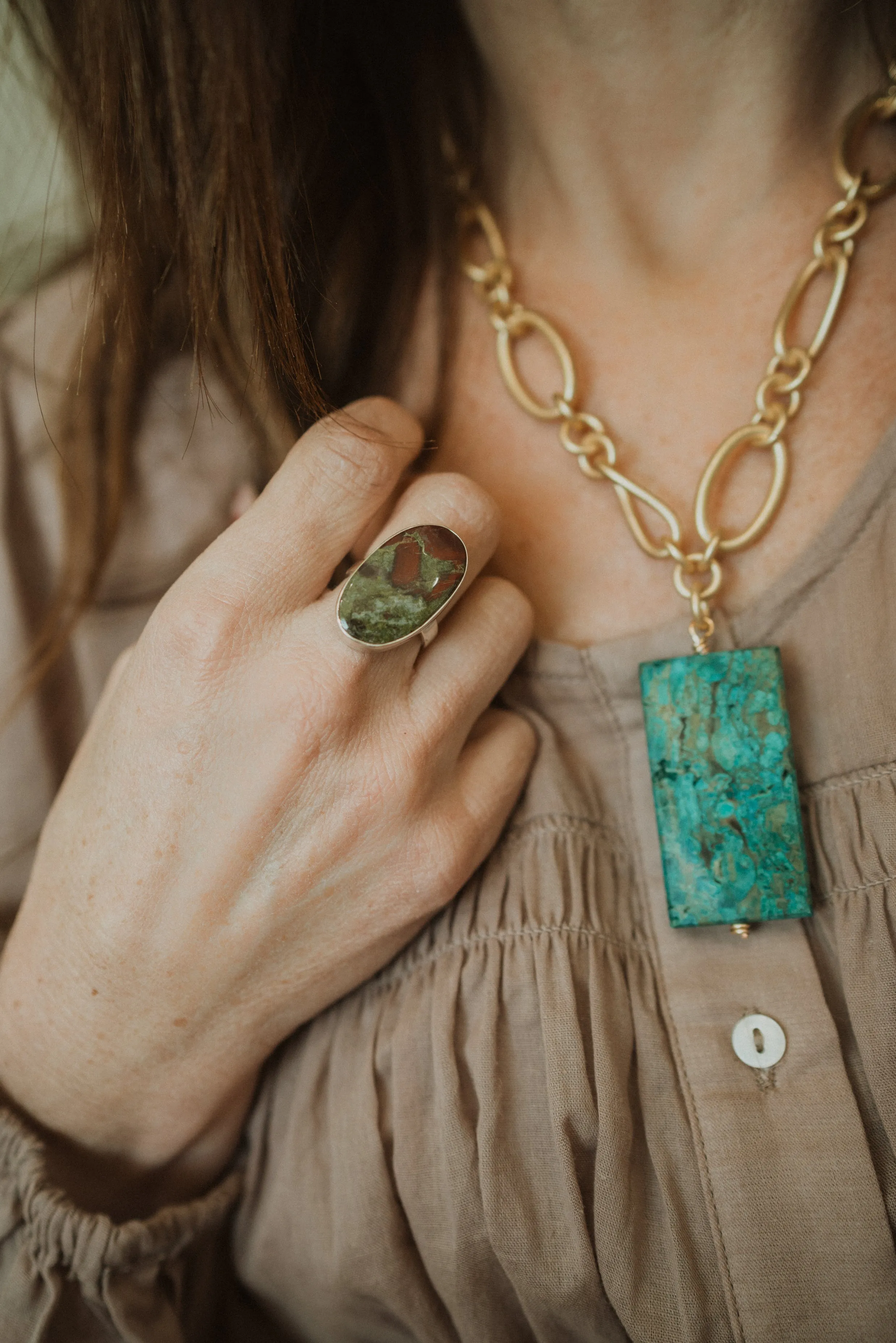 Cambria Ring | Dragon Blood sold by Goldie Lew product image thumbnail 2