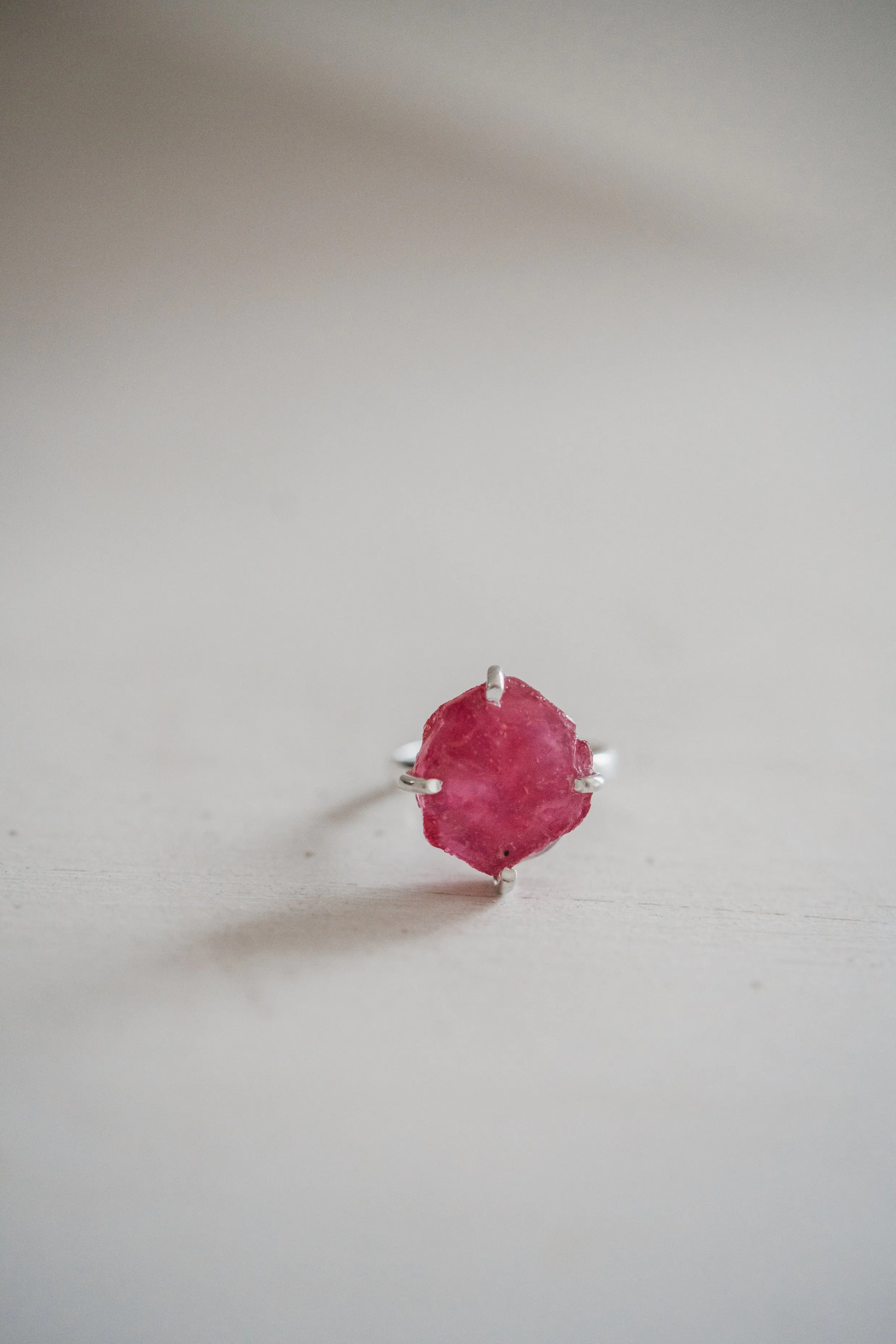 Oakley Ring | Red Quartz sold by Goldie Lew