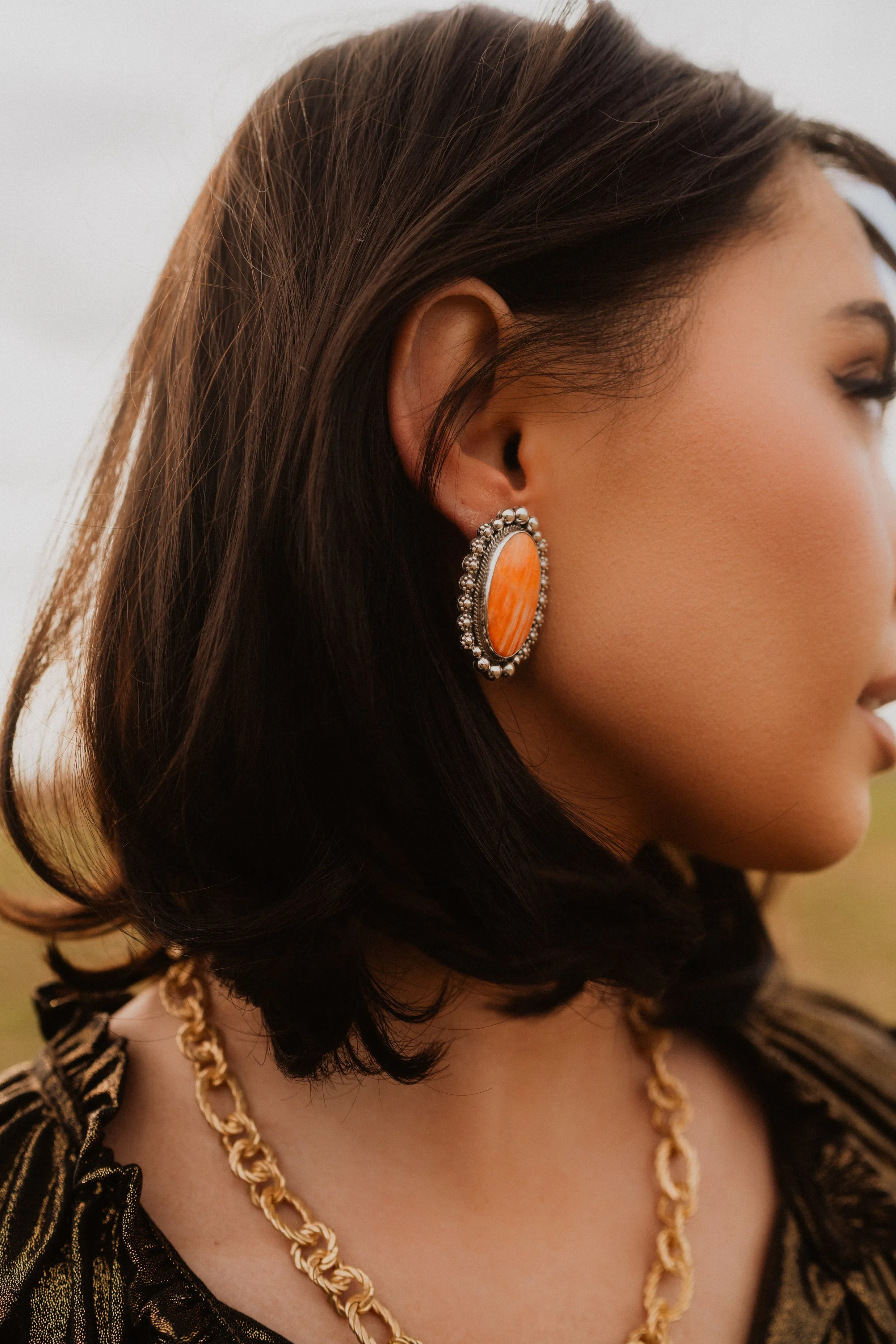 Myrna Earrings sold by Goldie Lew product image thumbnail 3