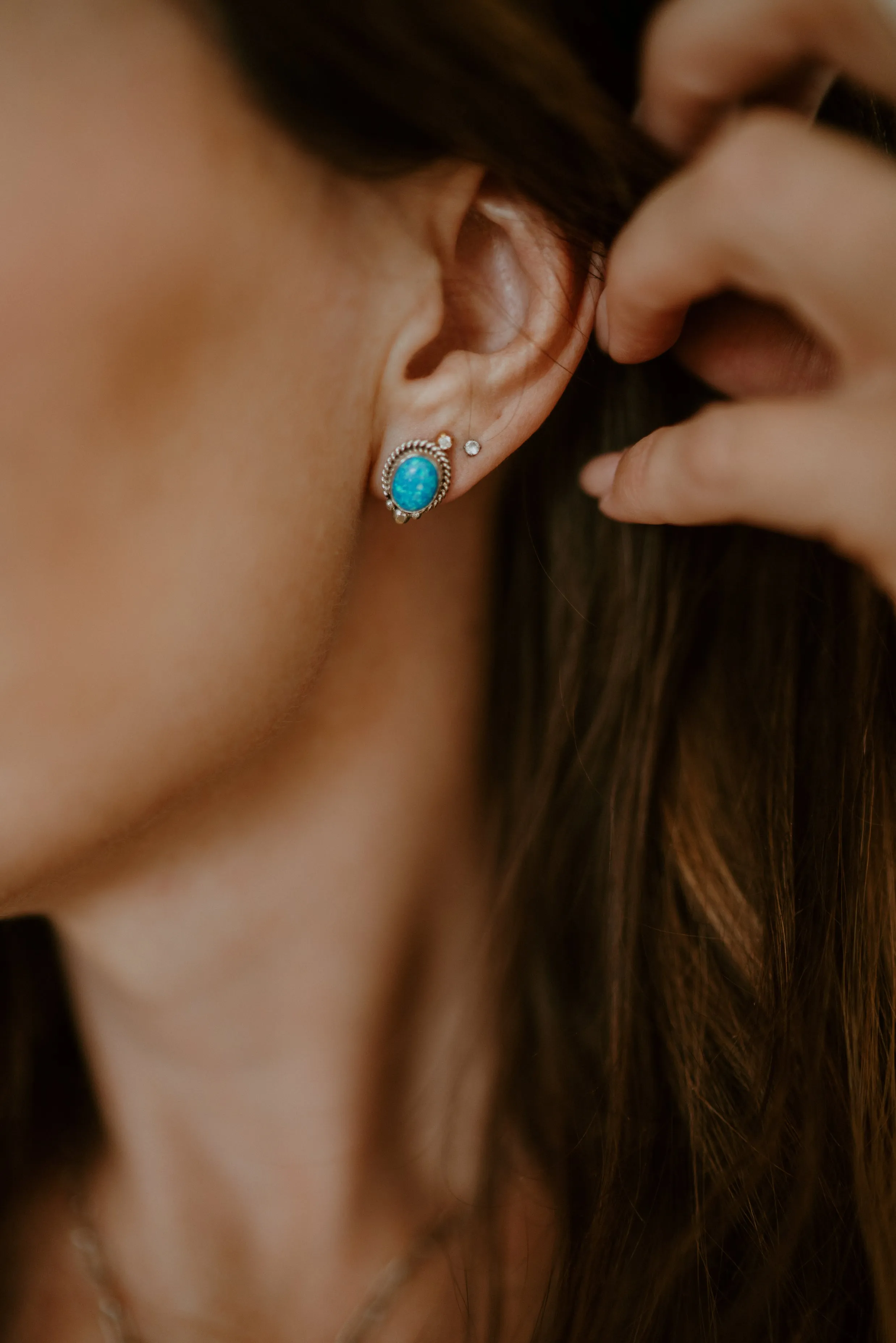 Daisha Studs - FINAL SALE sold by Goldie Lew product image thumbnail 2