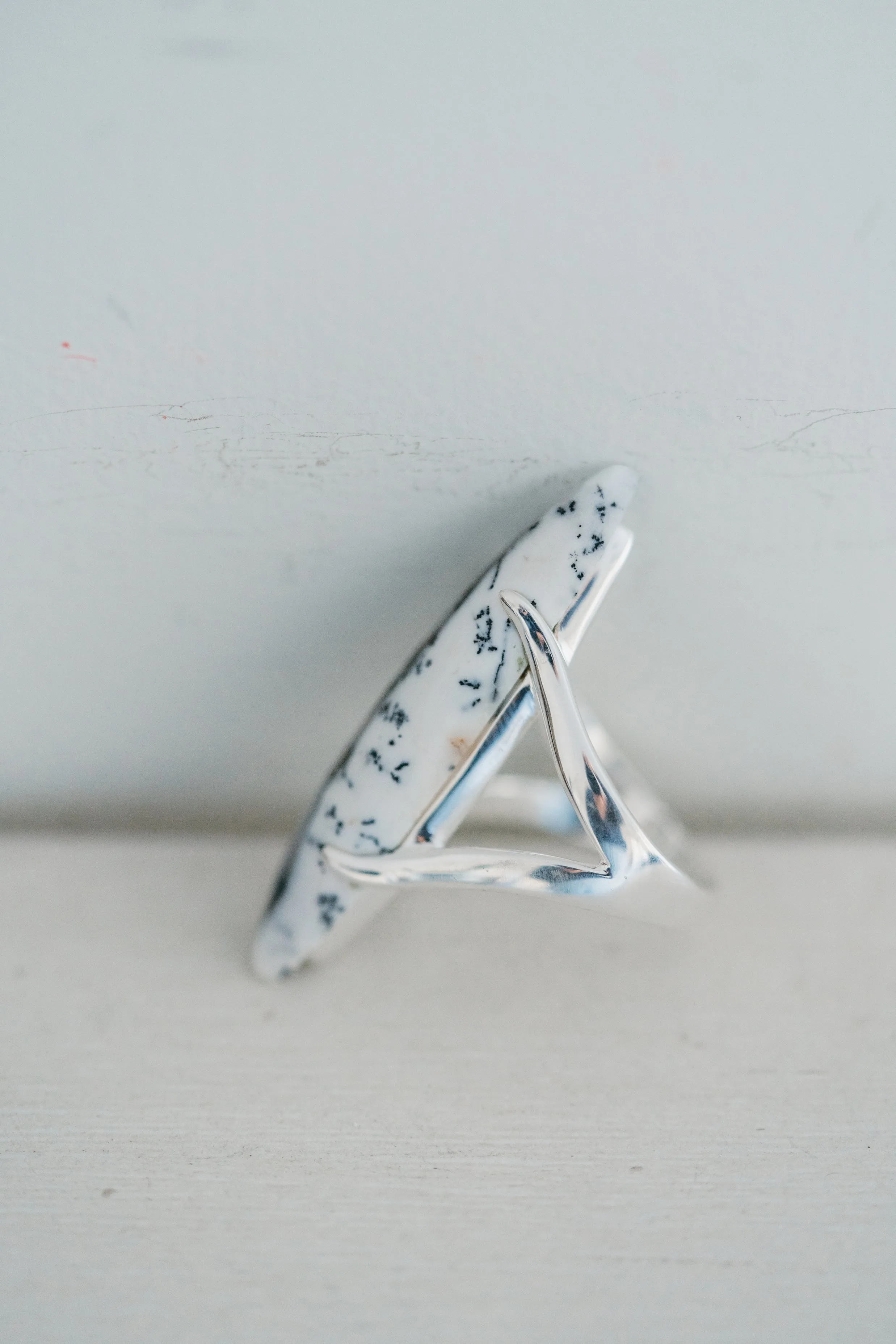 Southern Belle Ring | Dendritic Opal sold by Goldie Lew product image thumbnail 3