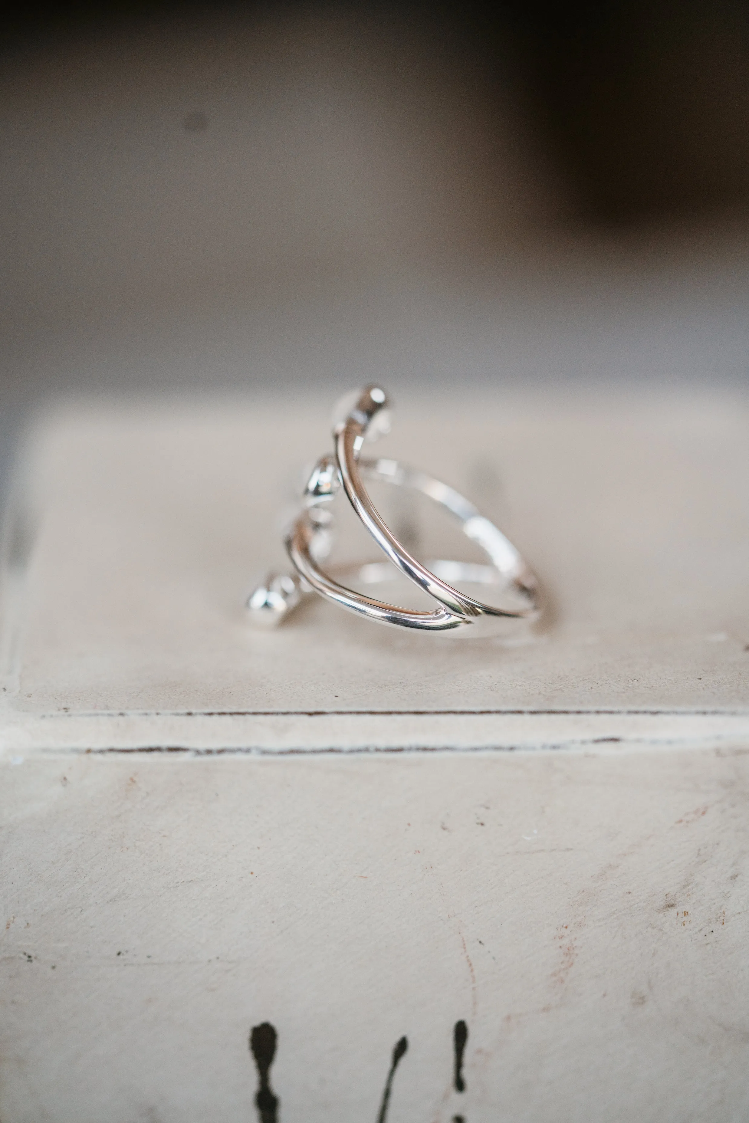 Phillip Ring | Moonstone sold by Goldie Lew product image thumbnail 3