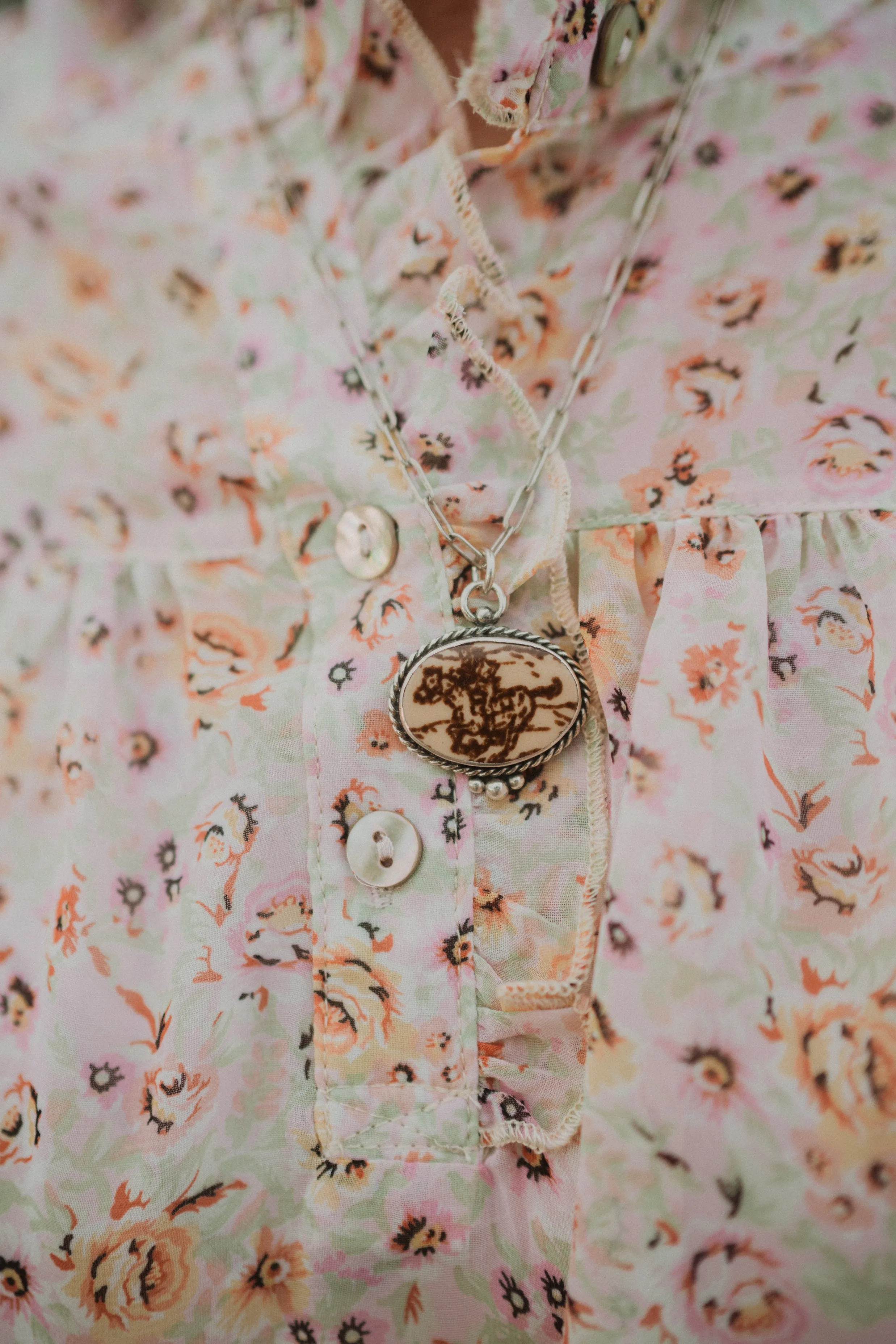 Round 'Em Up Necklace sold by Goldie Lew product image thumbnail 3