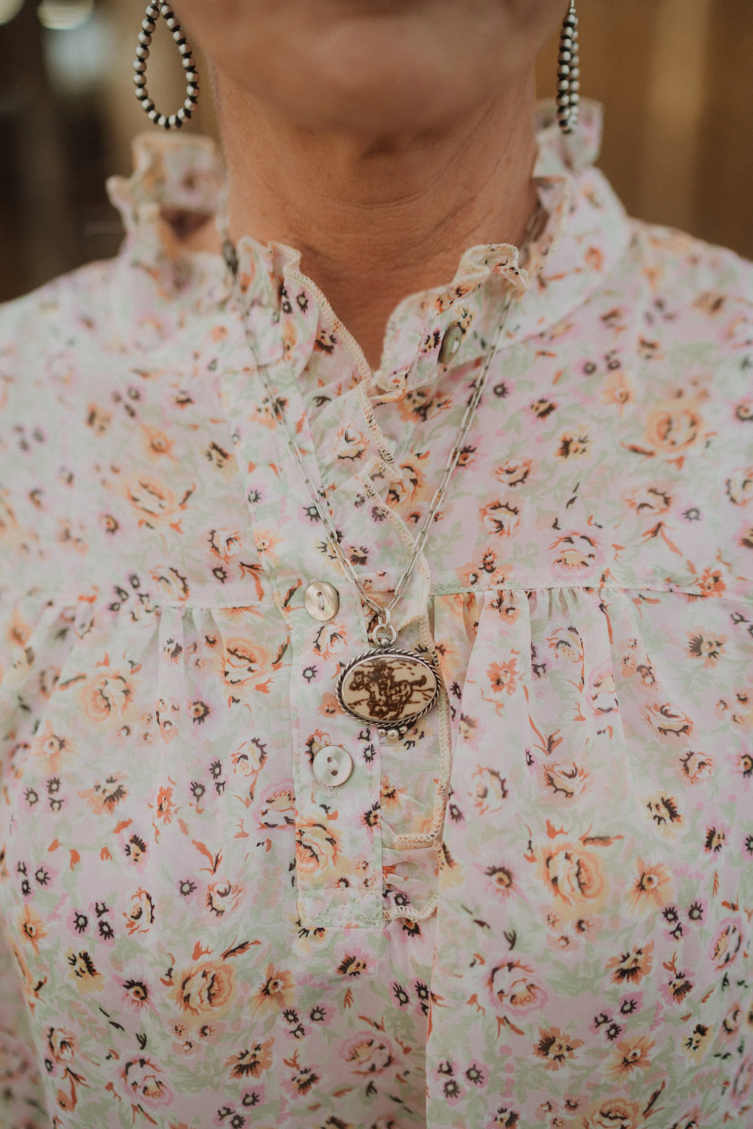 Round 'Em Up Necklace sold by Goldie Lew