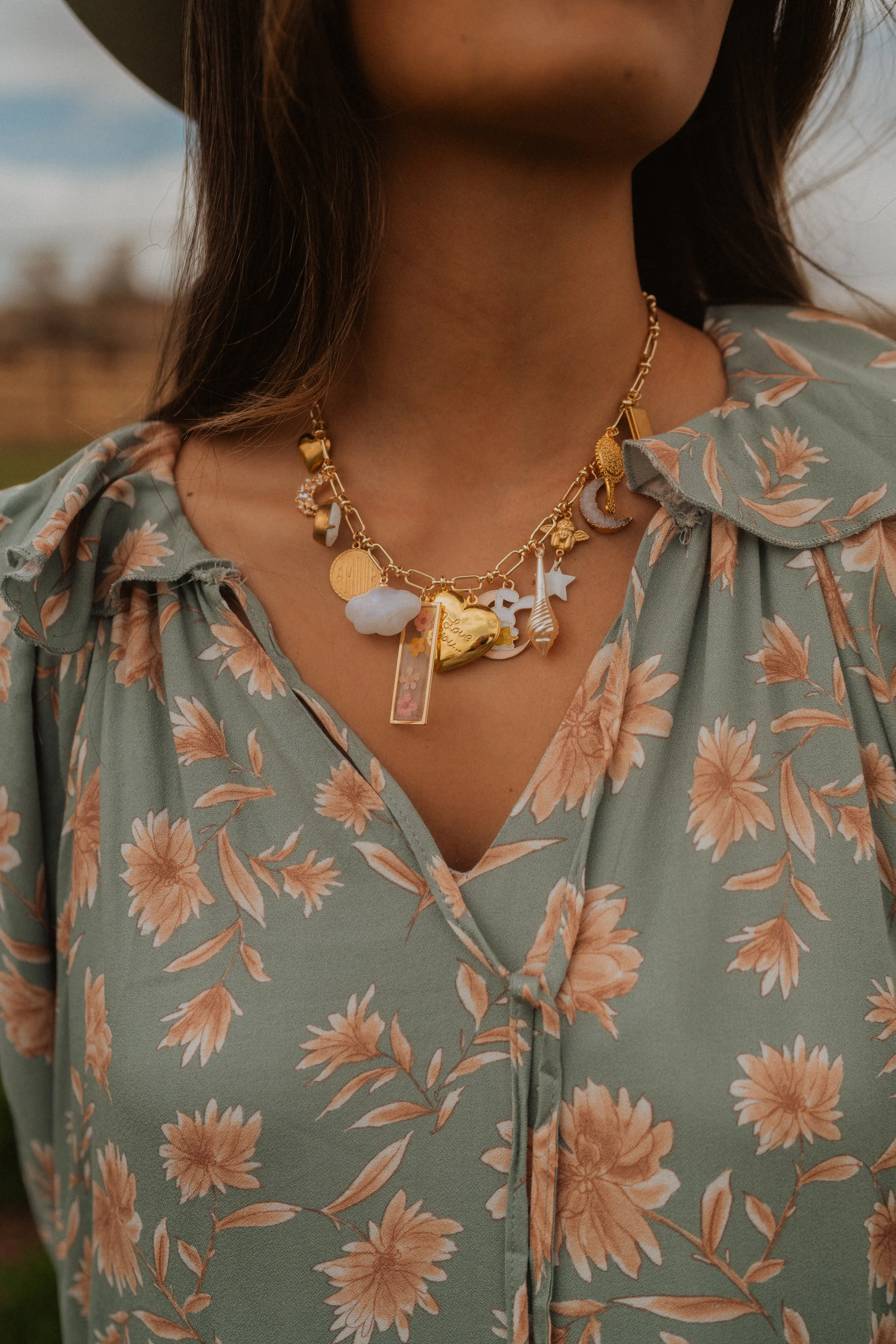 Sweet Dreams Charm Necklace sold by Goldie Lew product image thumbnail 2