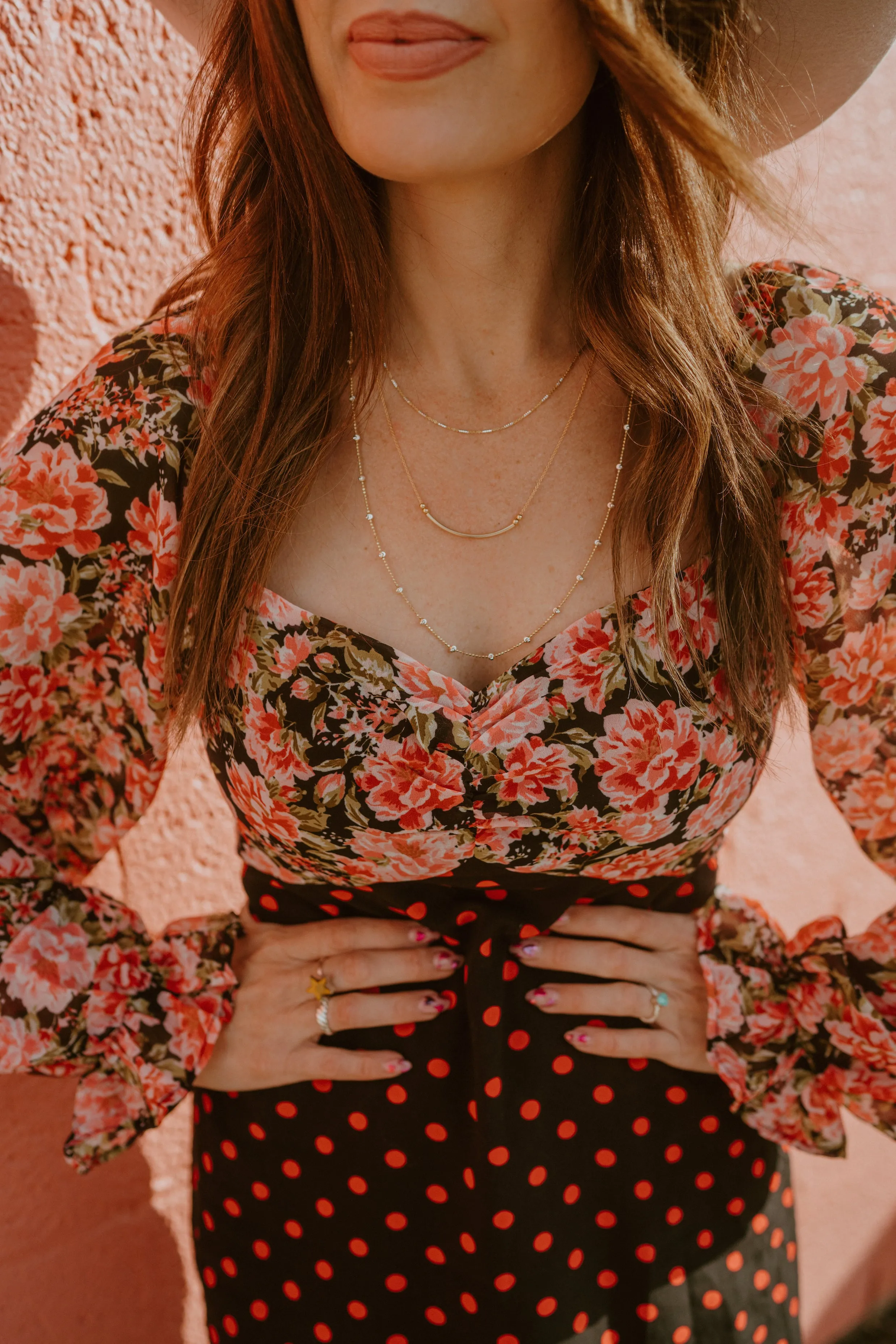 Gold Necklace Set #16 sold by Goldie Lew