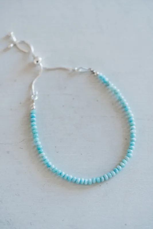Nash Bracelet | Larimar - FINAL SALE sold by Goldie Lew