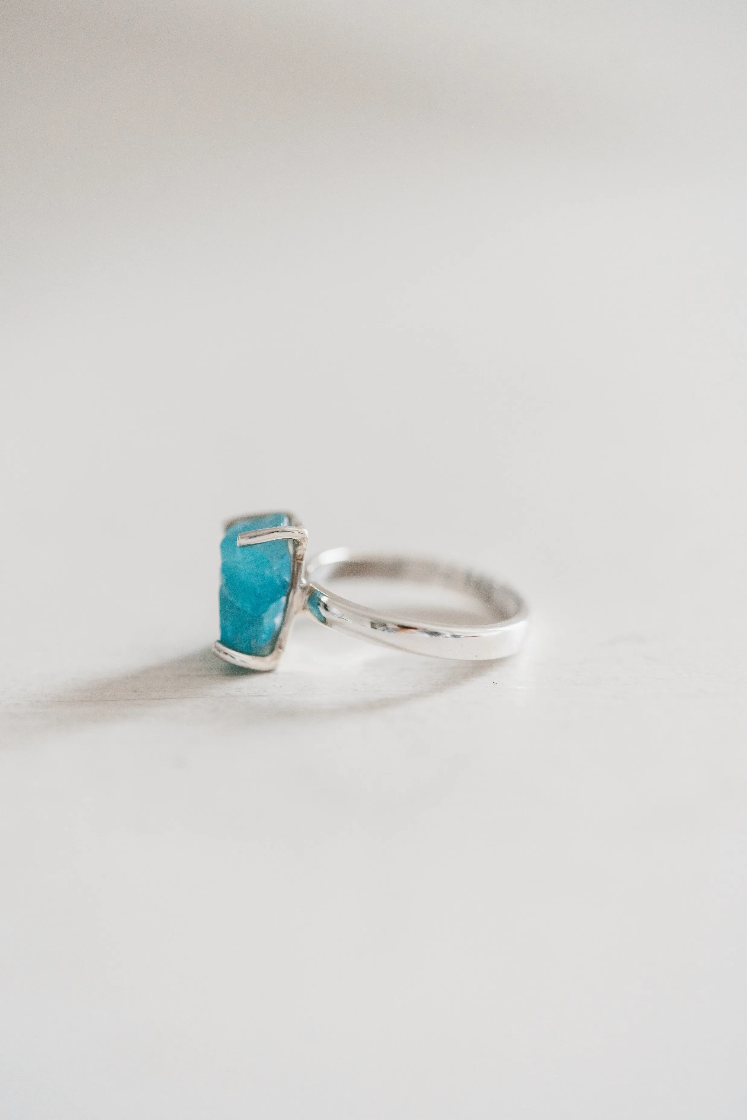 Eleanor Ring | Blue Apatite - FINAL SALE sold by Goldie Lew product image thumbnail 3