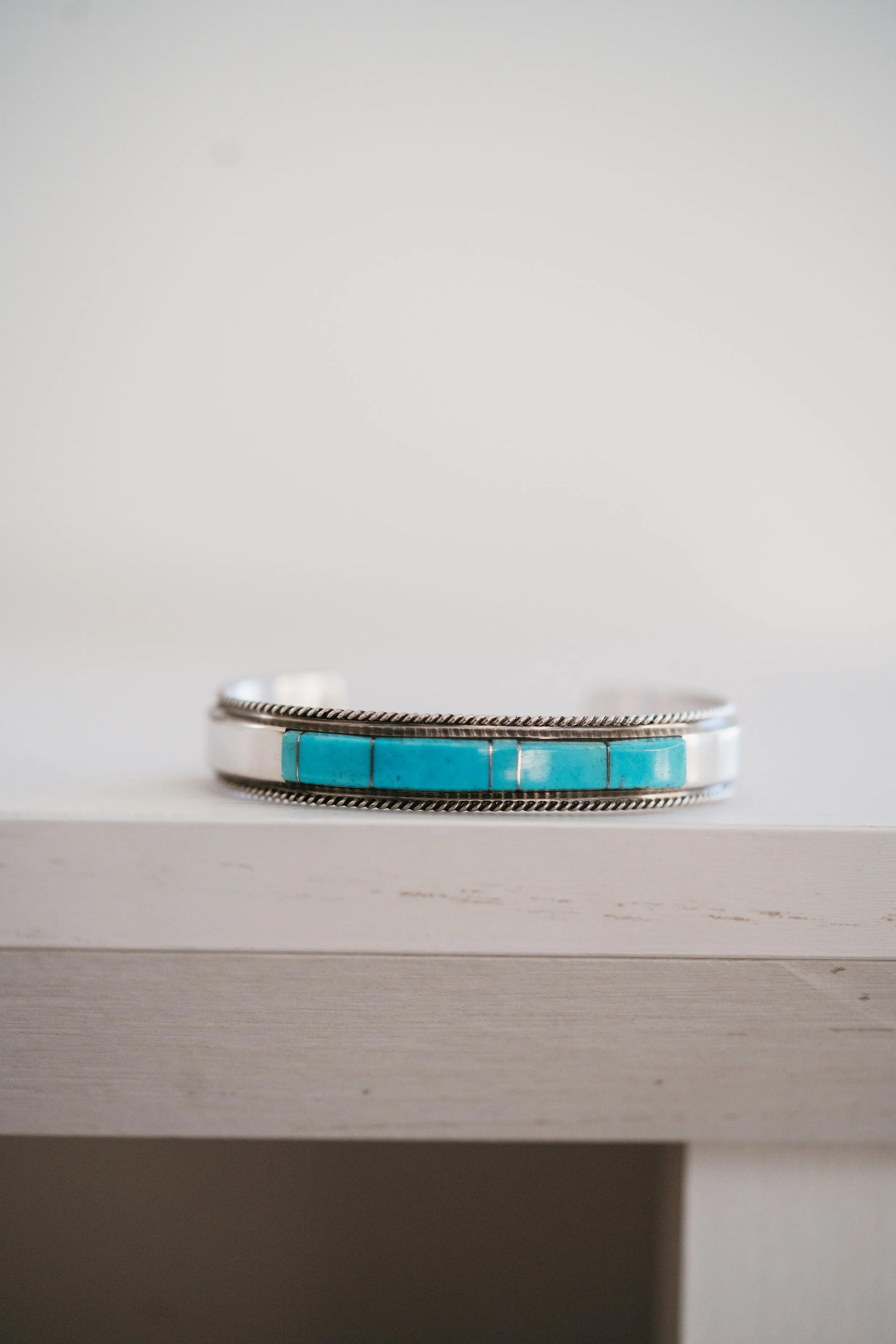Staci Cuff | Turquoise sold by Goldie Lew