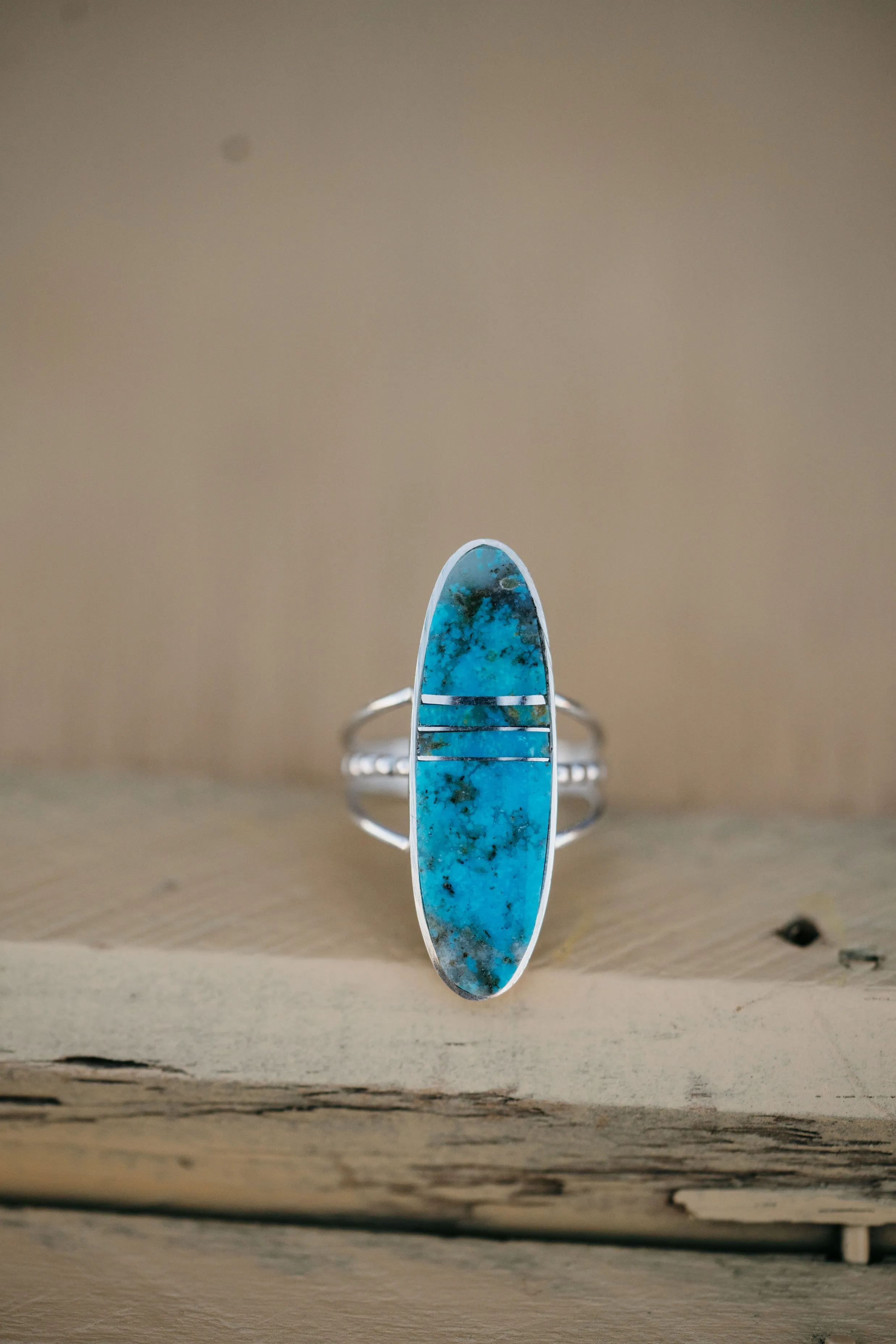 Bluebell Fields Ring | Turquoise - FINAL SALE sold by Goldie Lew
