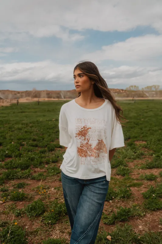 Runaway Cowgirl T-Shirt sold by Goldie Lew