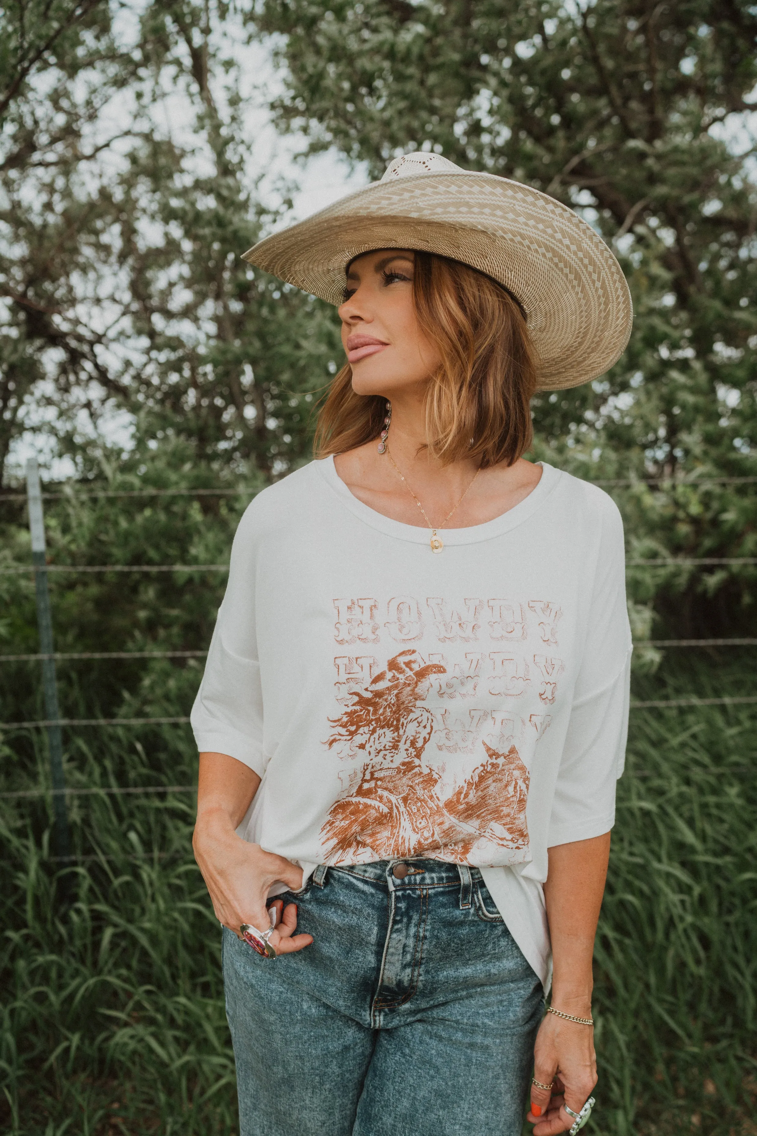 Runaway Cowgirl T-Shirt sold by Goldie Lew product image thumbnail 5