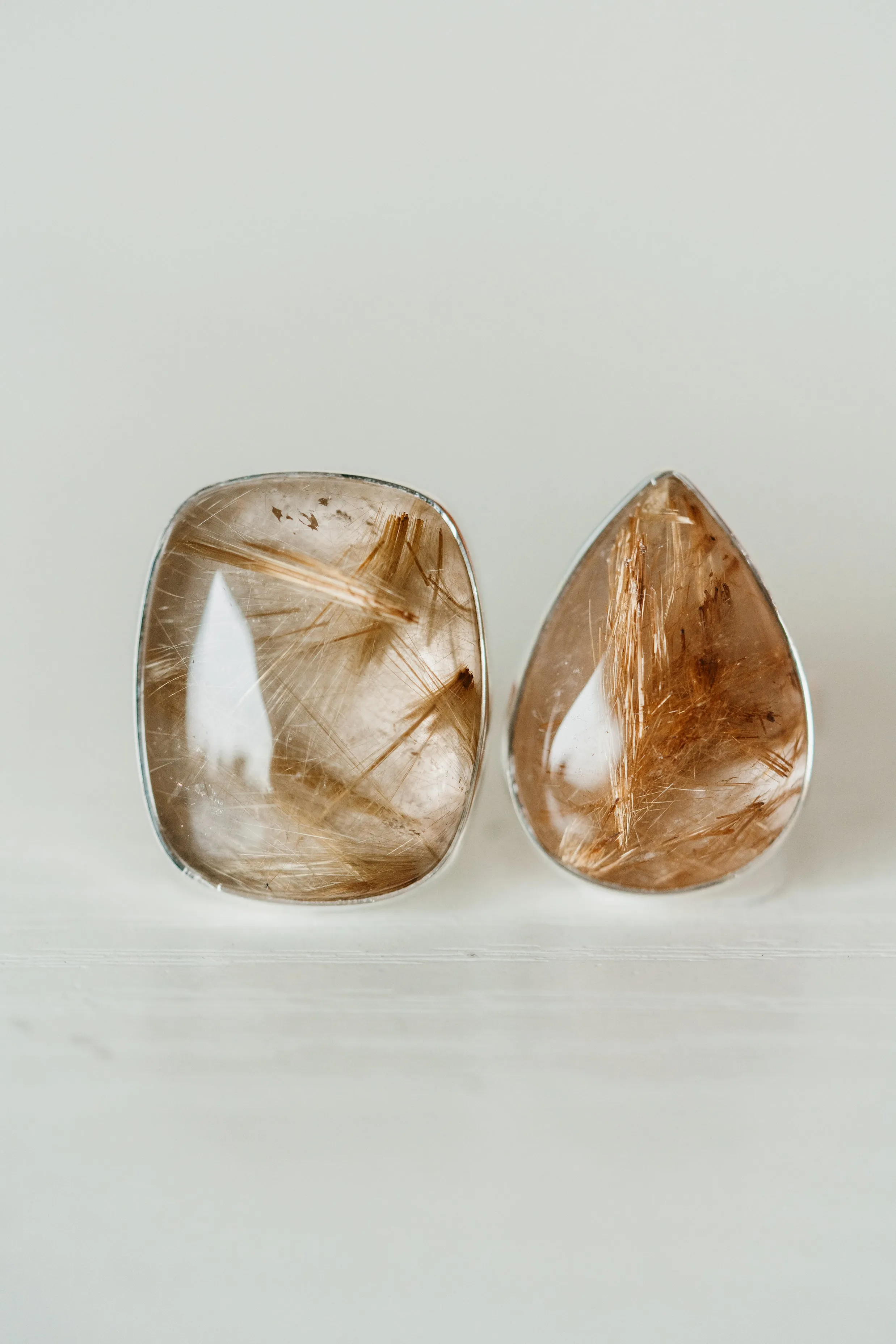 Marie Ring | Golden Rutile sold by Goldie Lew